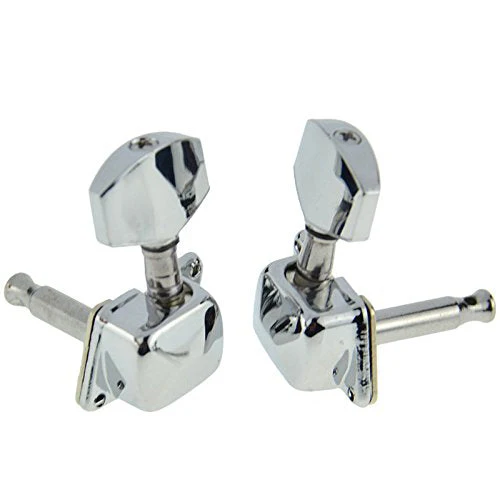 Chrome 3R3L Semiclosed Tuning Pegs Machine Heads for Acoustic Guitar - Image 4