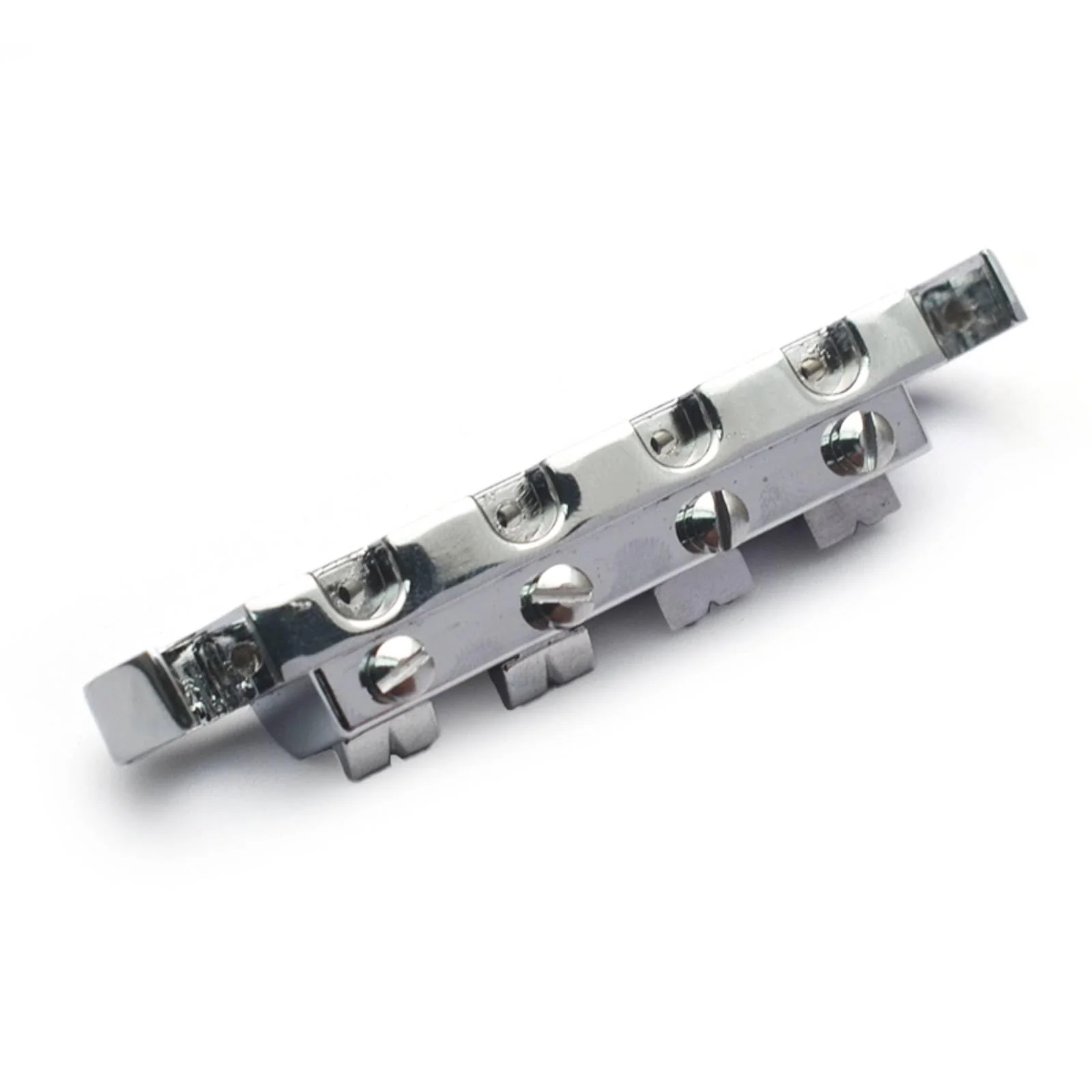 Chrome 4 String Bass Tune O Matic Wraparound Bridge Tailpiece Stopbar - Image 4