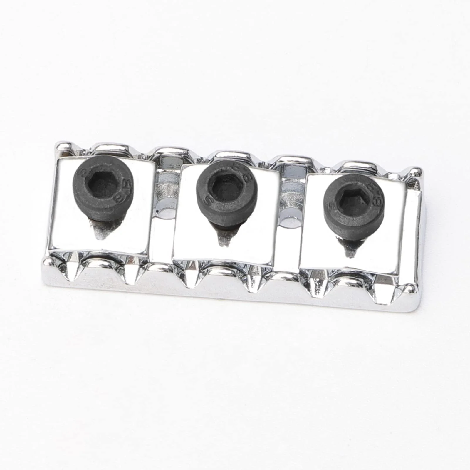Chrome Electric Guitar Parts Strings Locked Nut 42mm for Floyd Rose Tremolo Bridge Chrome - Image 4