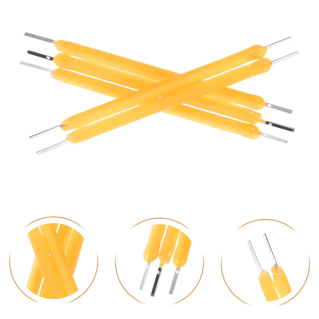 Ciieeo Pack of 100 Light Bulb Filament Parts for LED Light Bulbs The Apartment Appartment Hard LED Filament Hard Light Filament Flexible Accessories Silk Strips Diode - Image 5