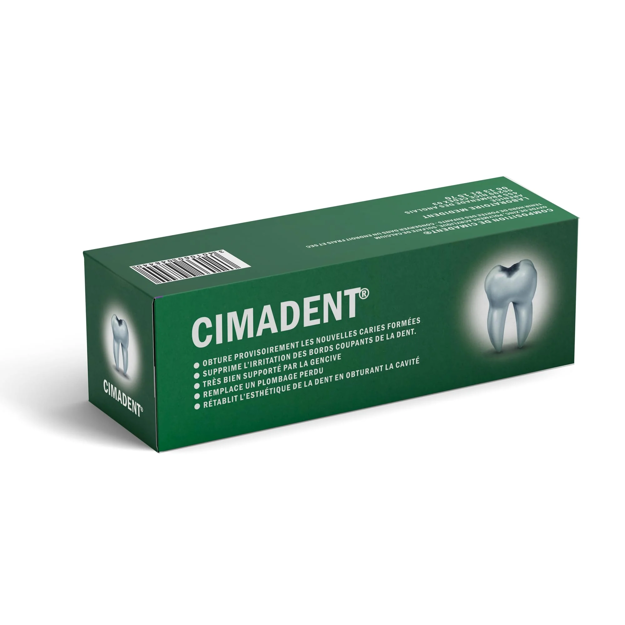 Cimadent Dental Care for Constipation of Caries or Lost Filling. Excellent Temporary Dressing While Waiting for the Dentist. 30 Uses - Image 3