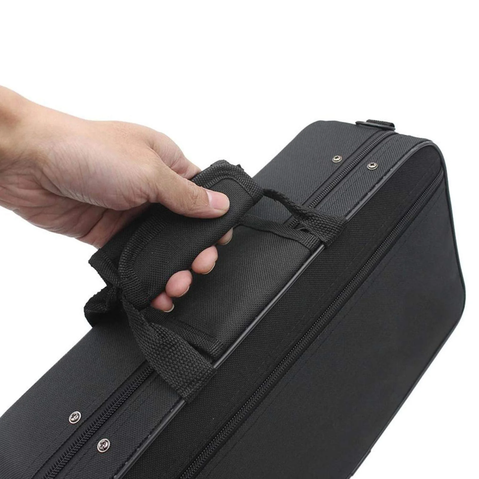Clarinet Case Bag,Water-Resistant Foam Padded Oxford Cloth Clarinet Gig Bag - Image 5