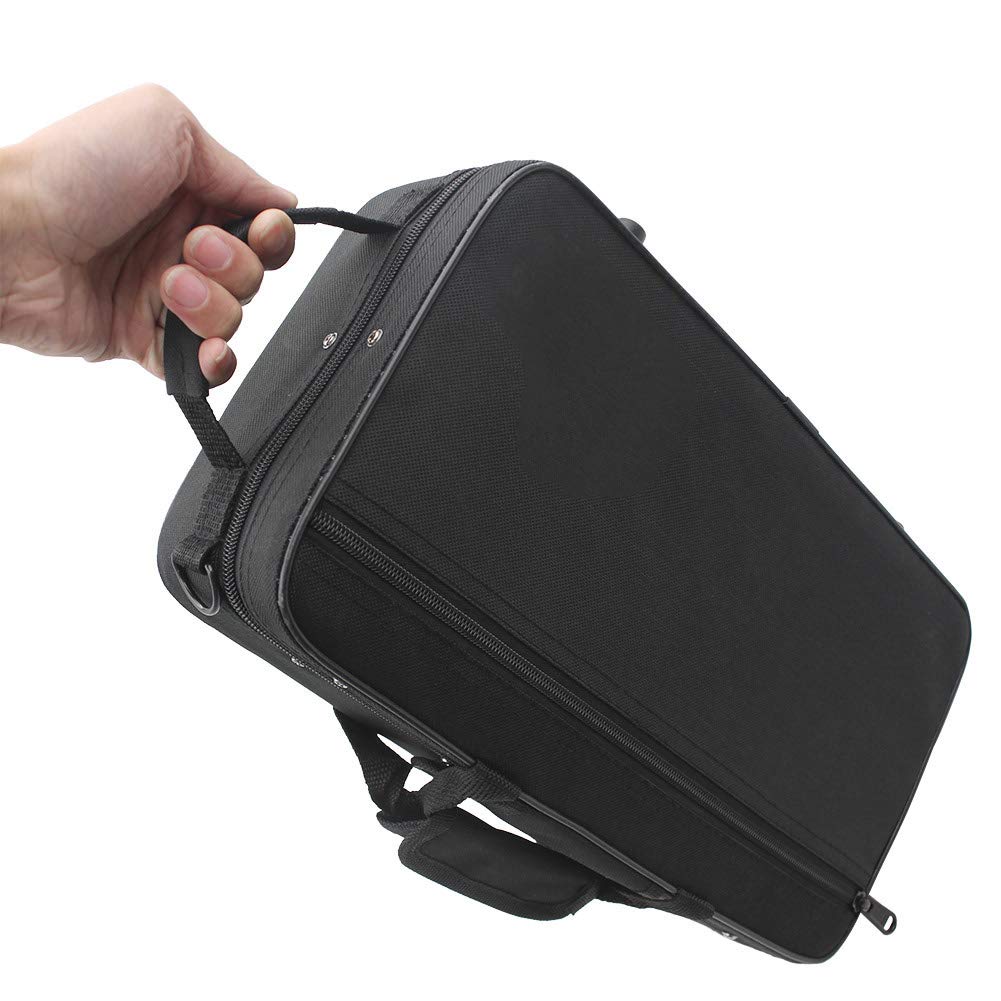 Clarinet Case,Water resistant Clarinet Bag Case Black Foam Padded Thickened Ox Cloth Storage Bag with Strap for Clarinet Case - Image 5