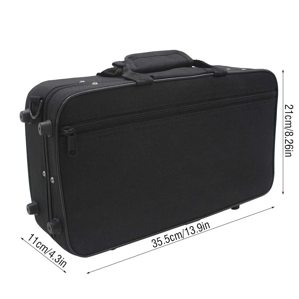Clarinet Case,Water resistant Clarinet Bag Case Black Foam Padded Thickened Ox Cloth Storage Bag with Strap for Clarinet Case - Image 6