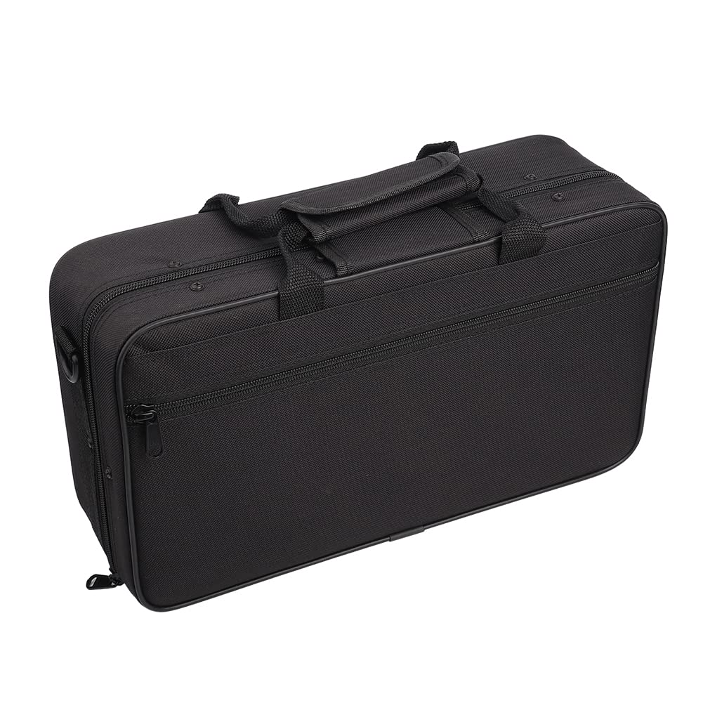 Clarinet Case,Water resistant Clarinet Bag Case Black Foam Padded Thickened Ox Cloth Storage Bag with Strap for Clarinet Case - Image 8
