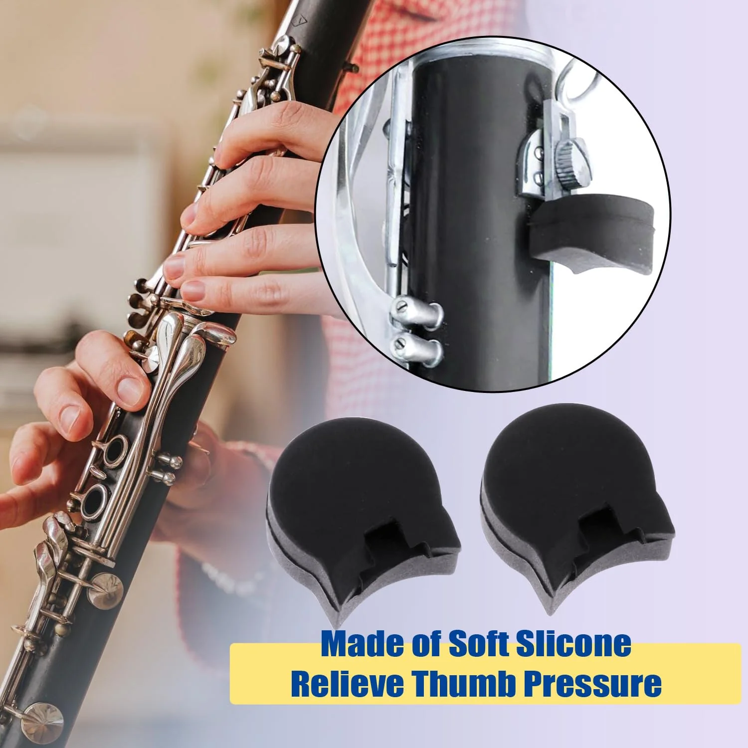 Clarinet Cleaning Kit with Case, Saxophone Cleaning Kit, Clarinet & Saxophone Care Kit, Maintenance Kit with Case for Wind & Woodwind Instrument - Image 4