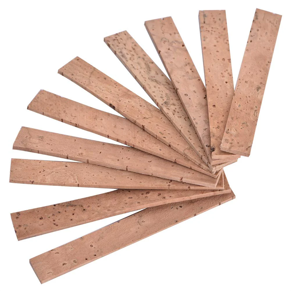 Clarinet Cork, 10PCS/Set Clarinet Neck Joint Cork Sheet Instrument Repair Accessories Clarinet Instrument Repair Kit Clarinet Cork Replacement Kit Clarinet Cork Replacement Kit Ckit - Image 9