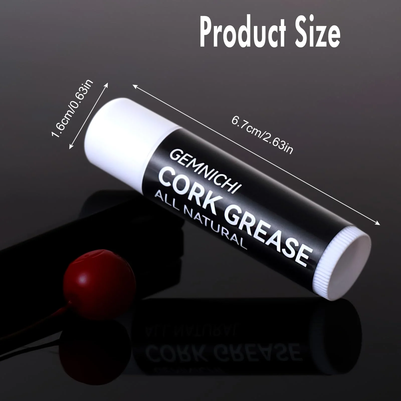 Clarinet Cork Grease 5 Pack, All-Natural Cork Grease for Clarinet, Alto/Tenor Saxophone & Oboe Woodwind Instruments Accessories - Image 2
