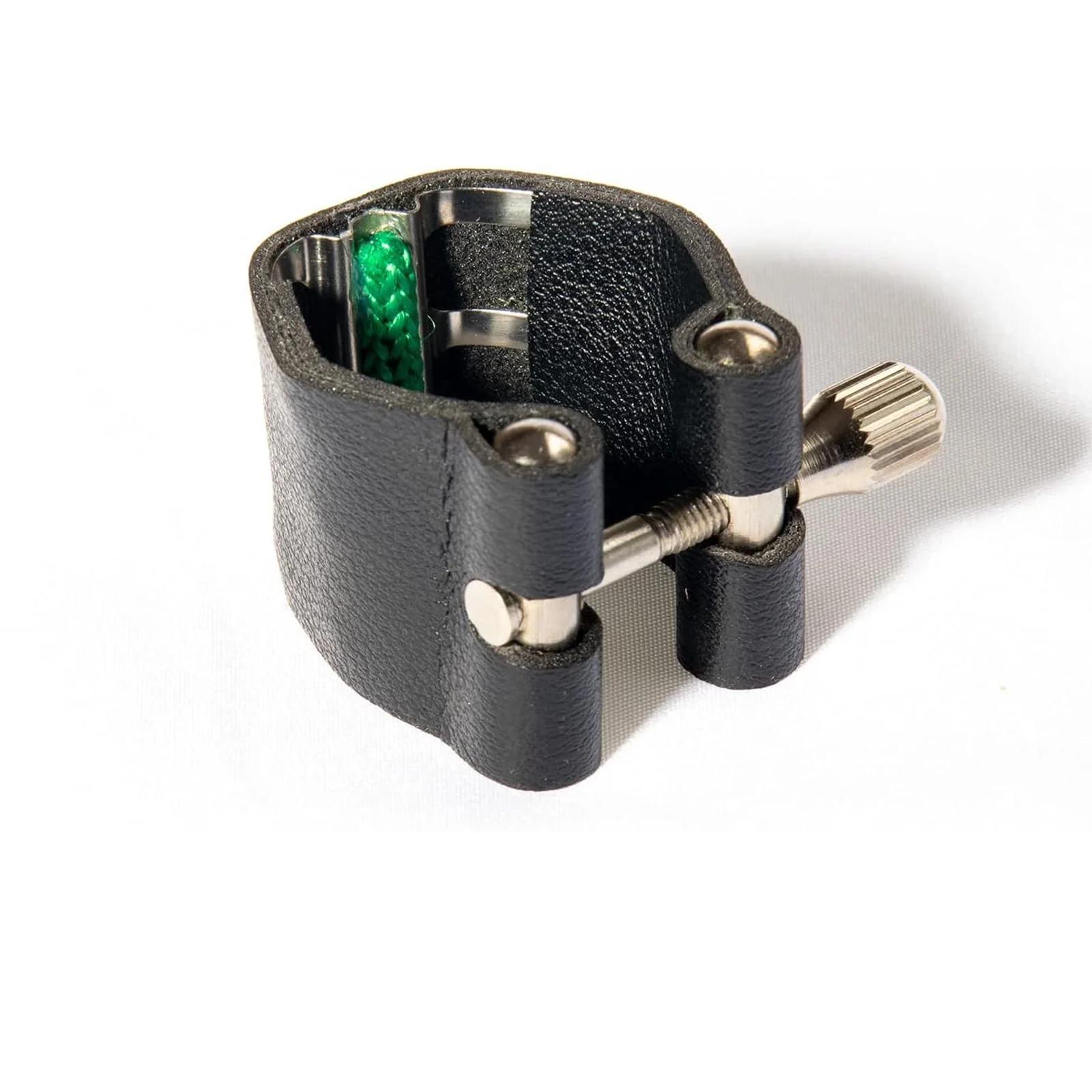 Clarinet Ligature - Sturdy Synthetic Leather, Adjustable, Secure Fit, for Standard Clarinets, Easy Installation Clarinet - Image 5
