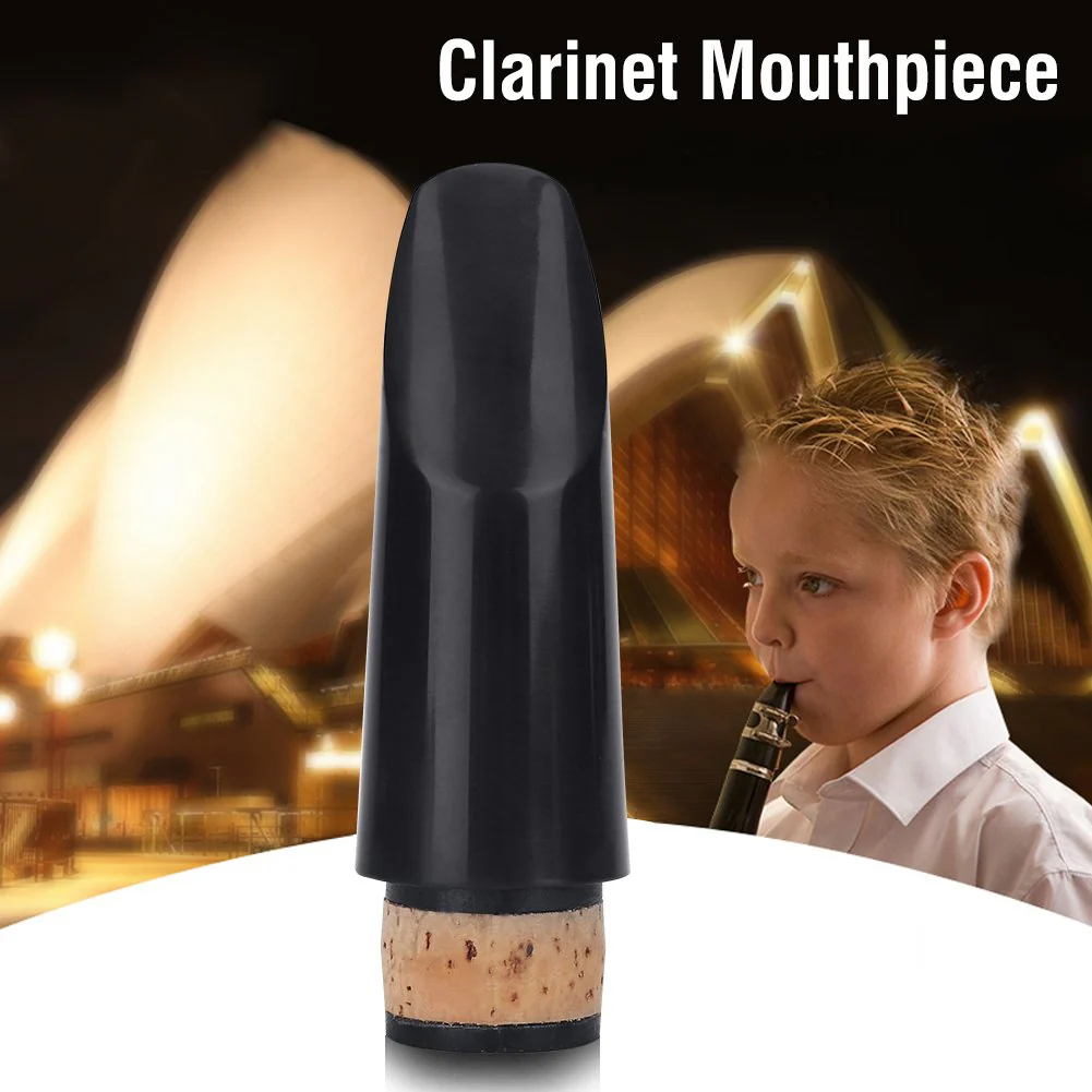 Clarinet Mouthpiece Alto Saxophone Mouthpiece BB Clarinet Mouthpiece Black for Clarinets Instrument Replace - Image 2