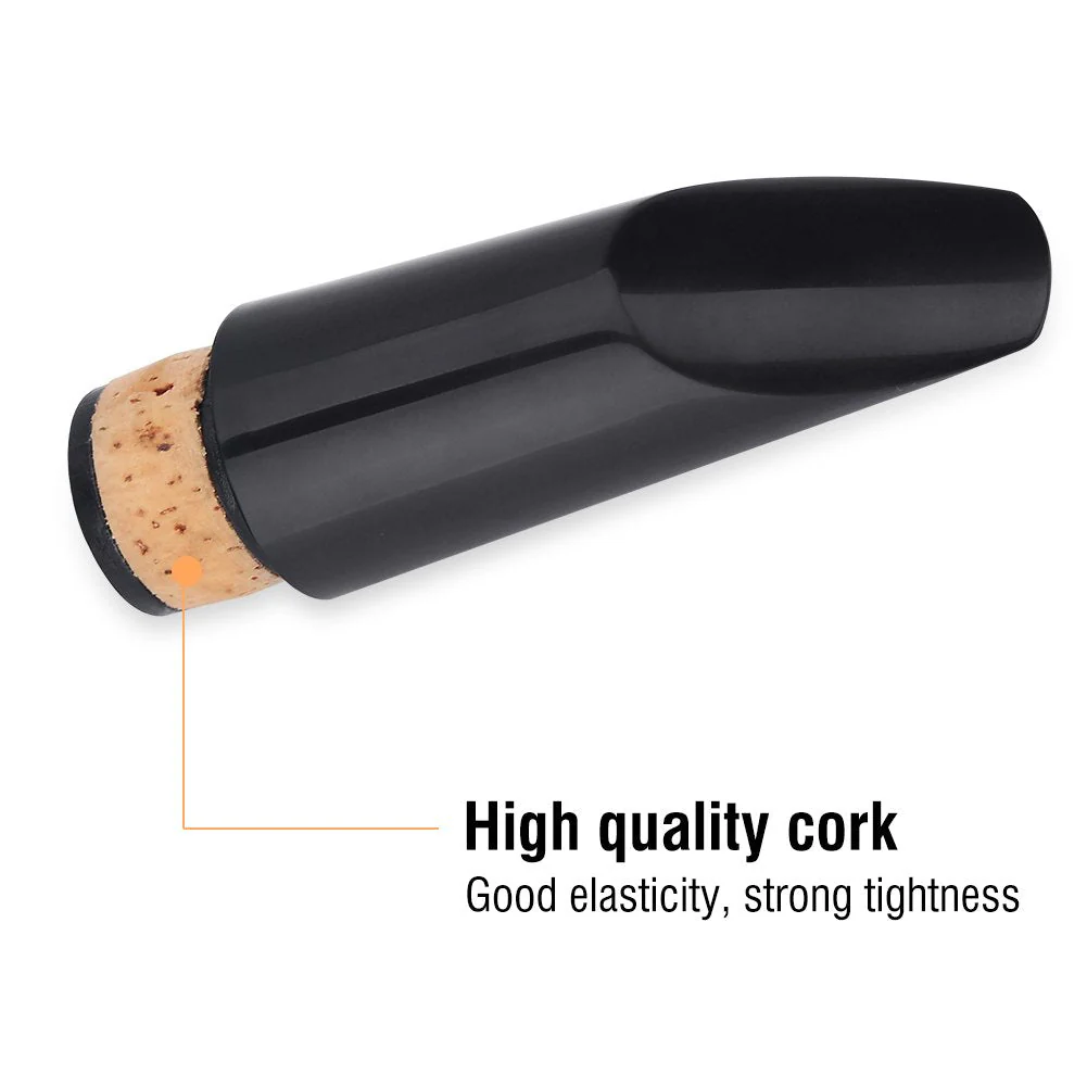 Clarinet Mouthpiece Alto Saxophone Mouthpiece BB Clarinet Mouthpiece Black for Clarinets Instrument Replace - Image 6