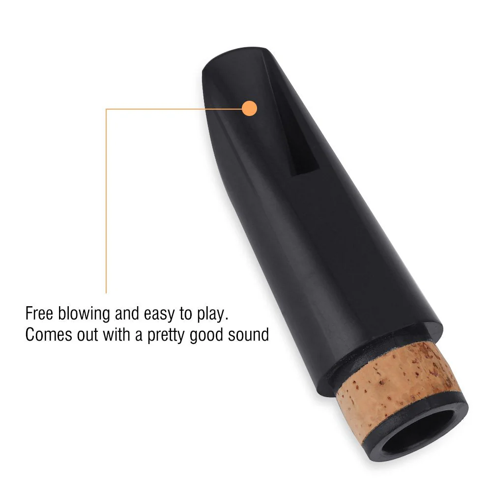 Clarinet Mouthpiece Alto Saxophone Mouthpiece BB Clarinet Mouthpiece Black for Clarinets Instrument Replace - Image 7