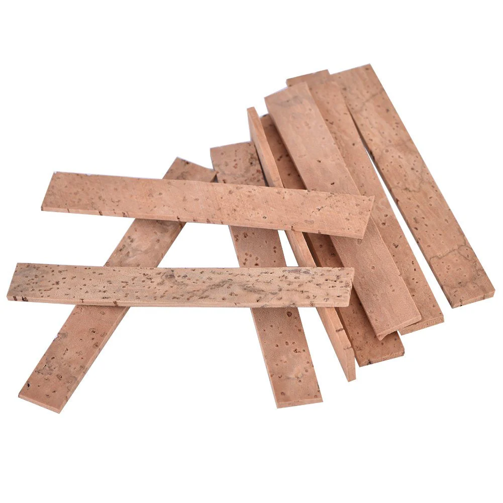 Clarinet Neck Joint Cork Sheet,10 Pcs/Set Repair Clarinet Accessories for for Neck Cork Instrument Quality Replacement - Image 4