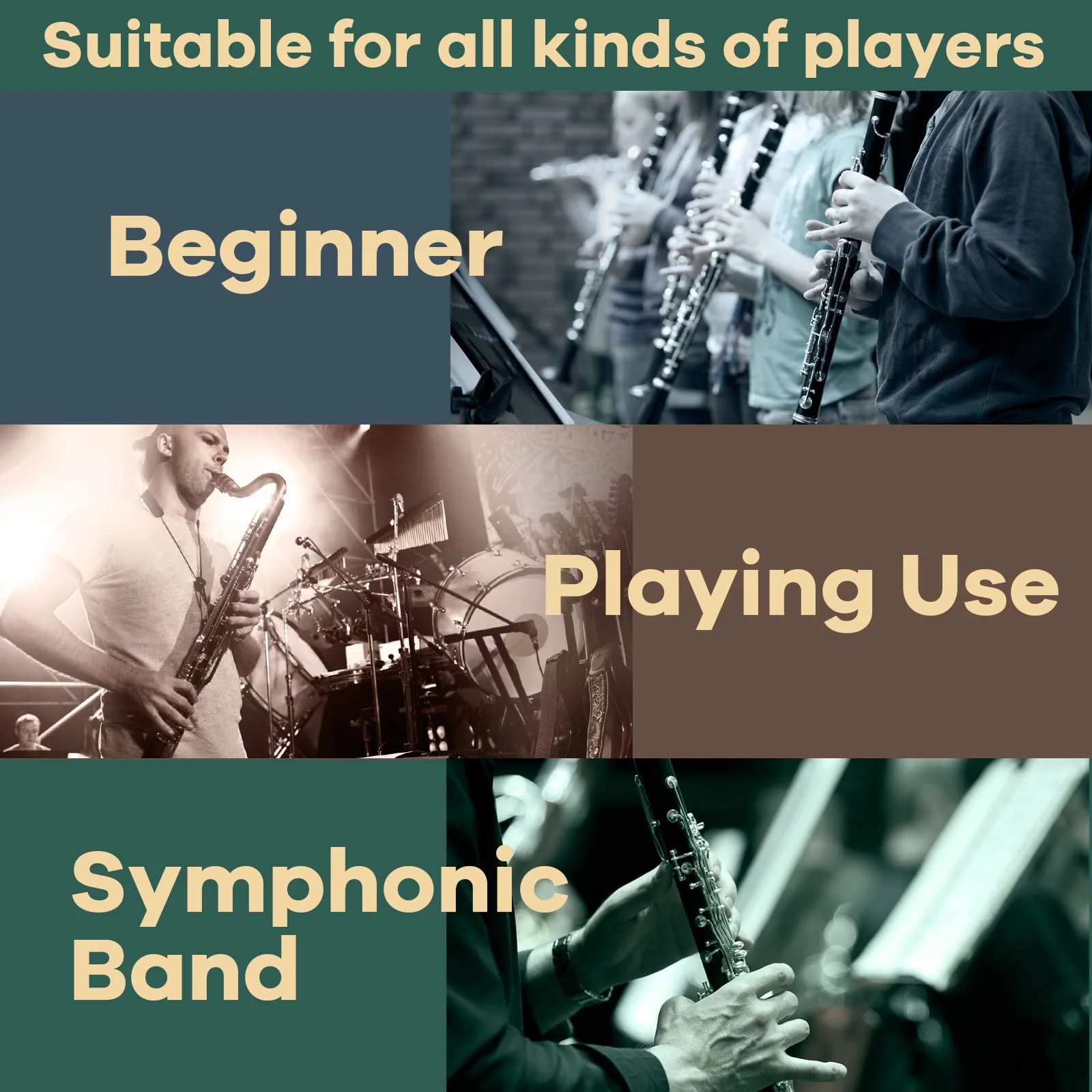 Clarinet Reeds 2.5, CeMeow Traditional Reeds for Clarinet Beginner 10Pack with Plastic Box, Thinner Reed Tip Advanced Cutting Technology for Clarinet Beginner and Player Strength 2.5 - Image 7