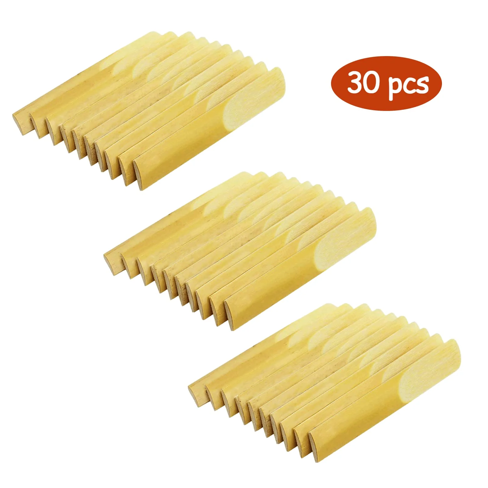 Clarinet Reeds 2.5 Strength 30pcs - Image 2