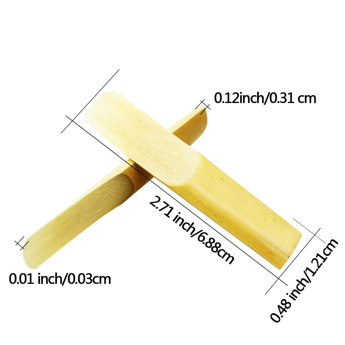 Clarinet Reeds 2.5 Strength 30pcs - Image 6