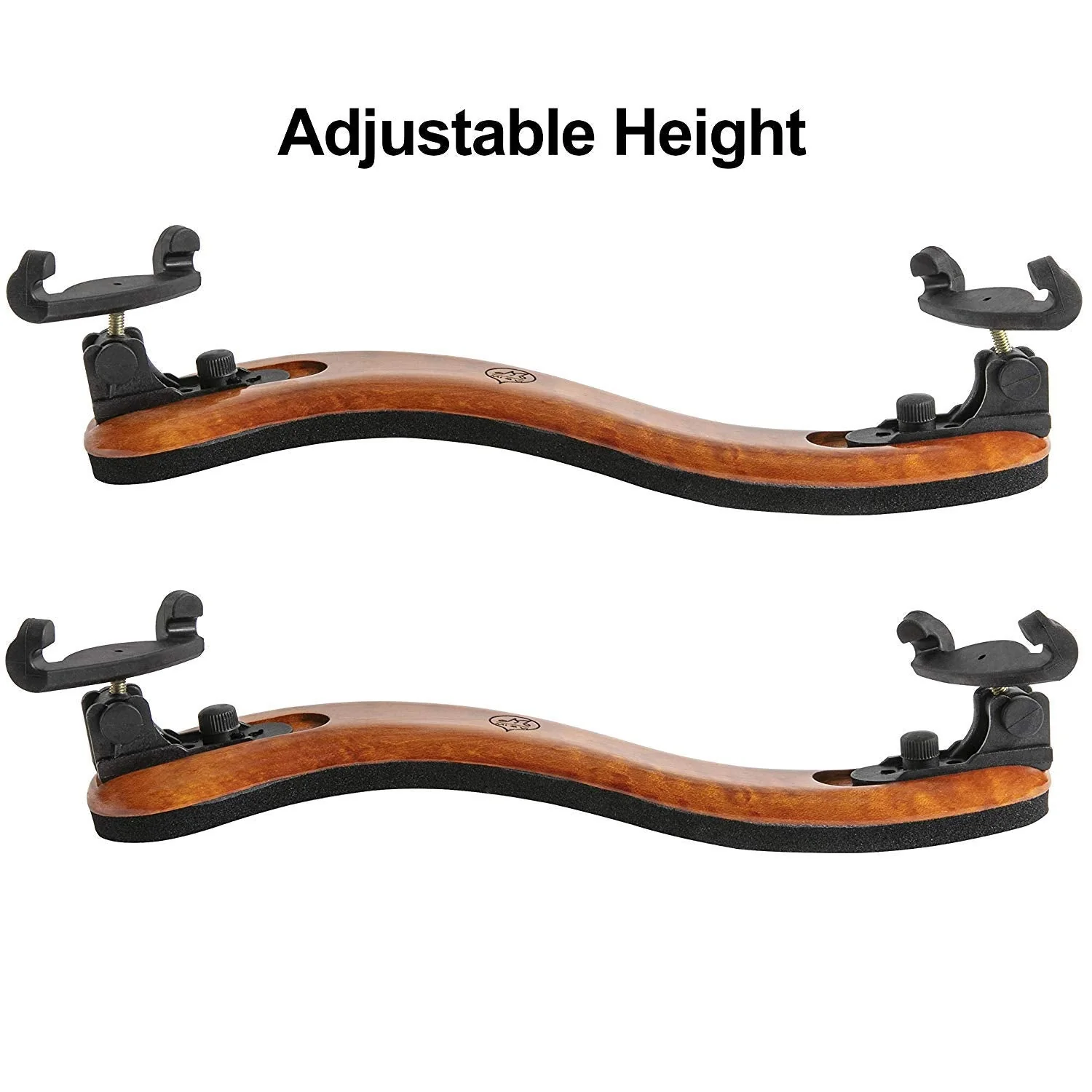Classic Viola Shoulder Rest for 15â€�-17â€� Viola (Full Size) with Adjustable Height | Collapsible | Real Maple Wood | Excellent Support Grip - By MIVI Music Viola 15"-17" - Image 3