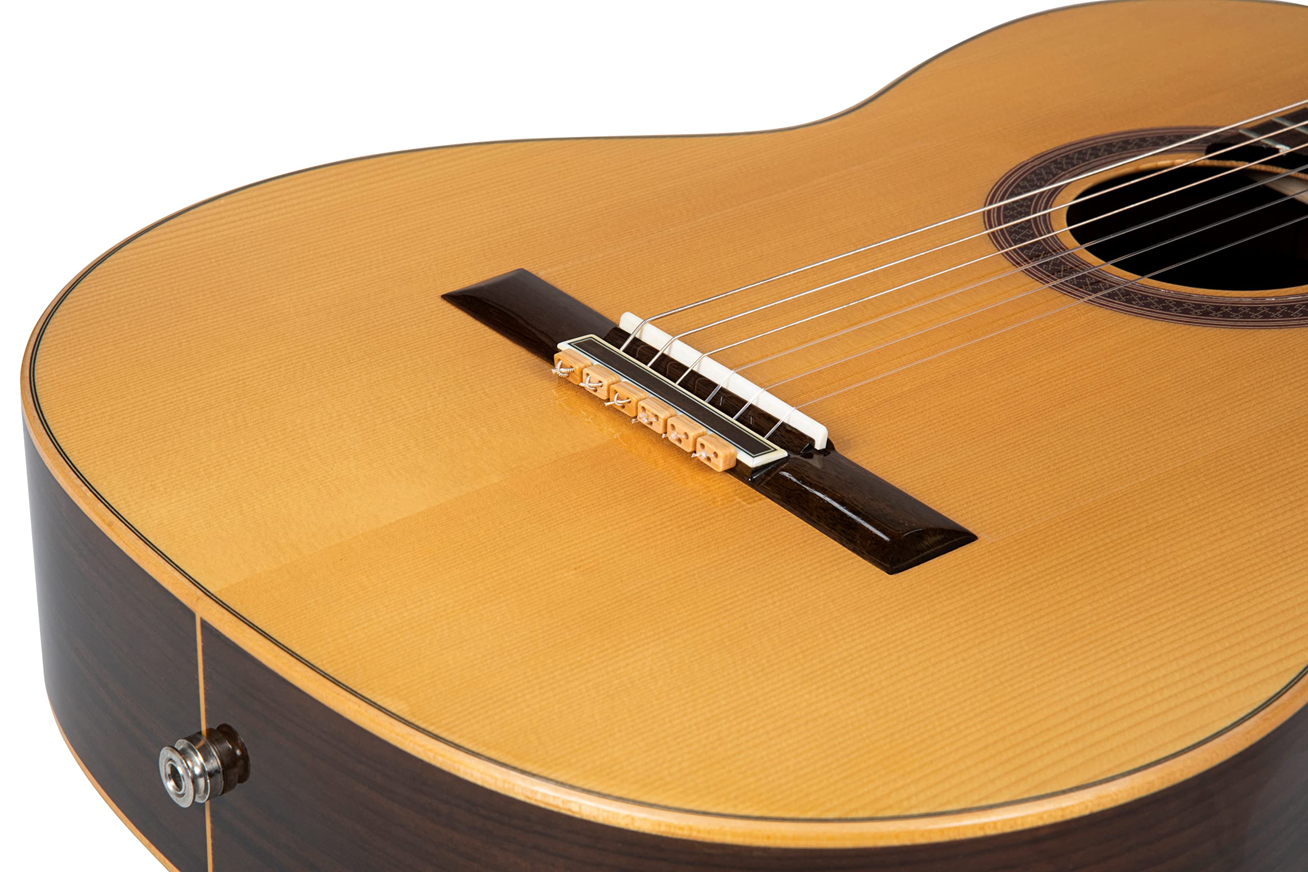 Classical Guitar Beads in Light Brown Wood Pattern for Acoustic Guitar Flamenco Guitar with Nylon Strings - Image 9