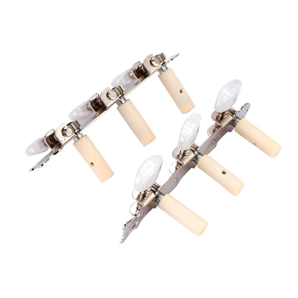Classical Guitar Machine Heads,3+3 Acrylic Guitar String Tuning Peg Tuners Machine Heads Set Classical Guitar Replacement Accessories Wooden guitar accessories - Image 8