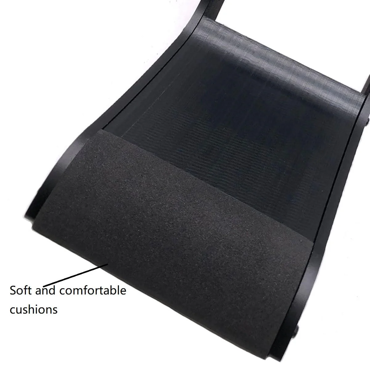 Classical Guitar Support Professional Guitar Rest Support Guitar Foot Stool Adjustable Classical Guitar Lifter Guitar Leg Rest Bracket for Classical Guitarists Black - Image 4