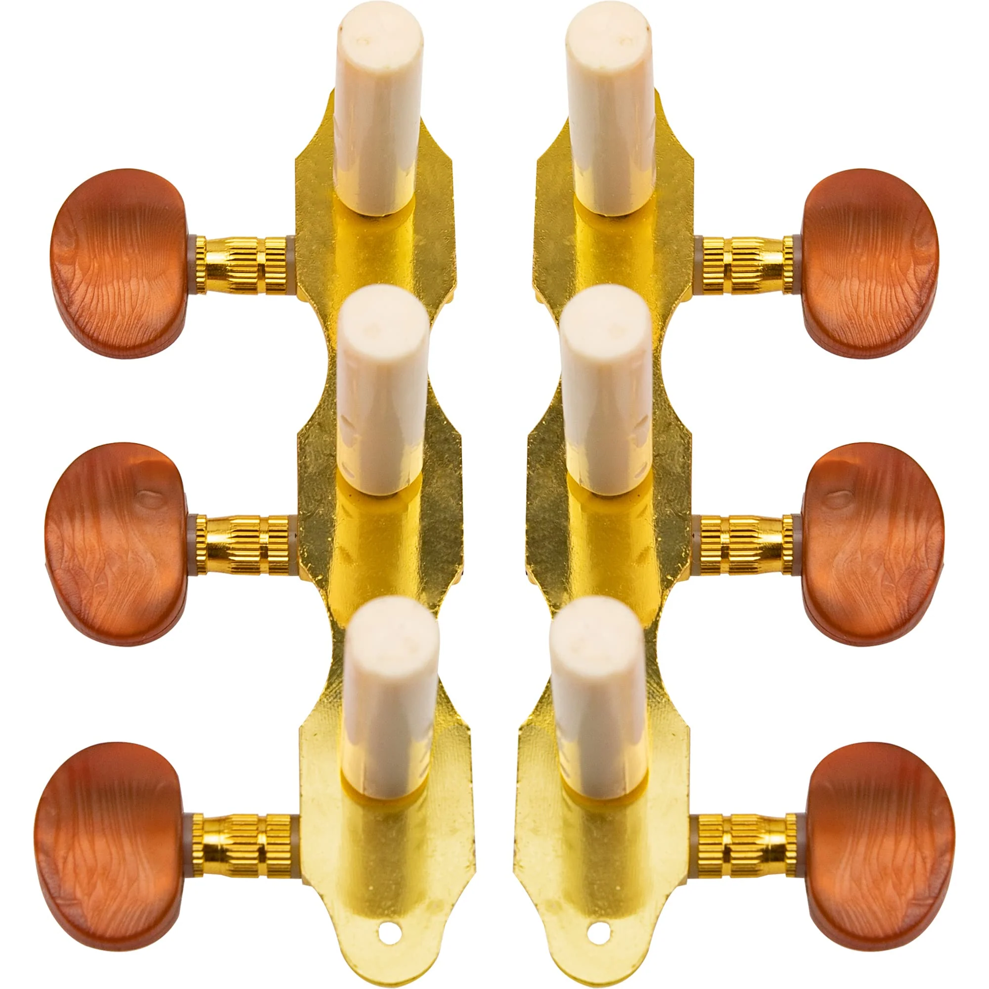 Classical Guitar Tuners Machine Heads Tuning Keys String Pegs 3L 3R 1:14 Compatible with Classical Guitar - Image 5
