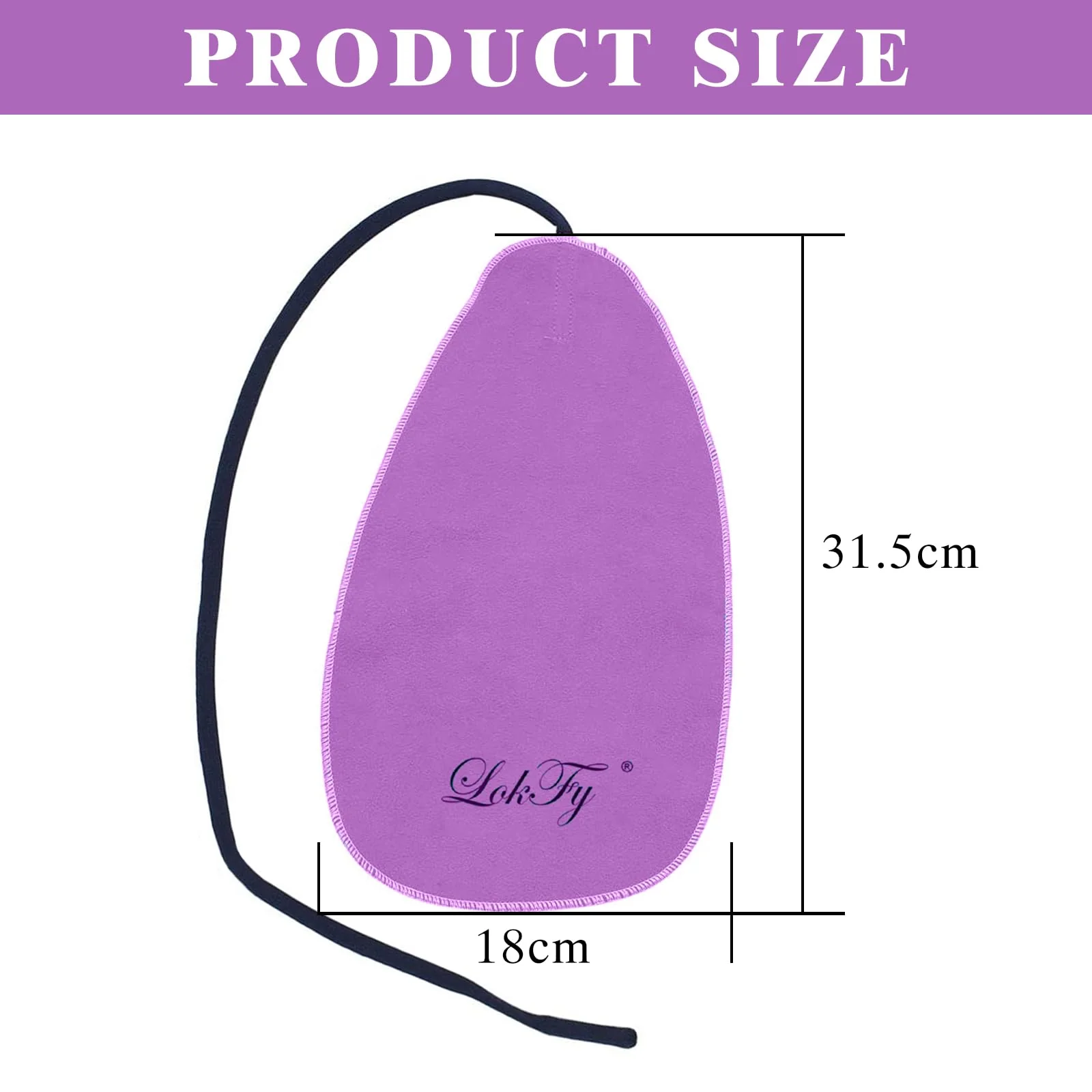 Cleaning Cloth Swab for Inside Tube Suitable for Clarinet Piccolo Flute Sax Saxophone (Purple) Purple - Image 5