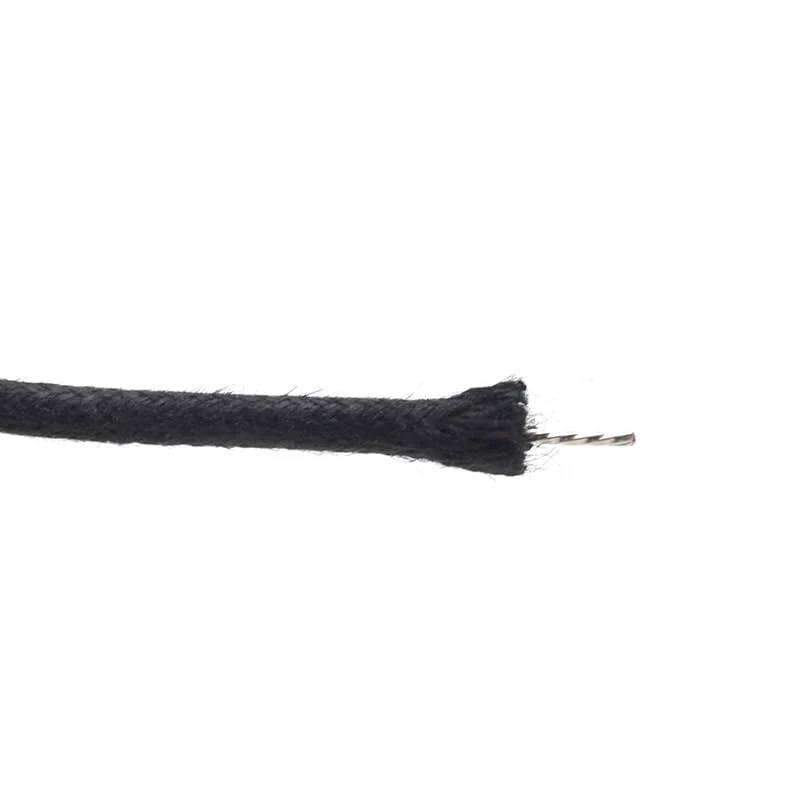 Cloth-covered Waxed Vintage-style Pushback Guitar Wire -10 Feet (3.3-white/3.3-black/3.3-yellow) Pushback Wire for Electric Guitar Upgrades Kits - Image 3