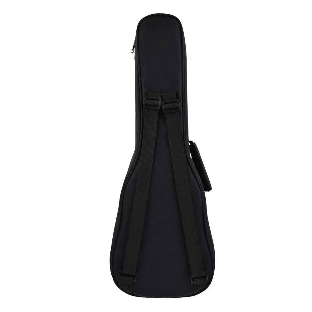 CLOUDMUSIC Ukulele Case Gig Bag Padded Backpack For Soprano 21" Inch(Soprano, Black) - Image 3