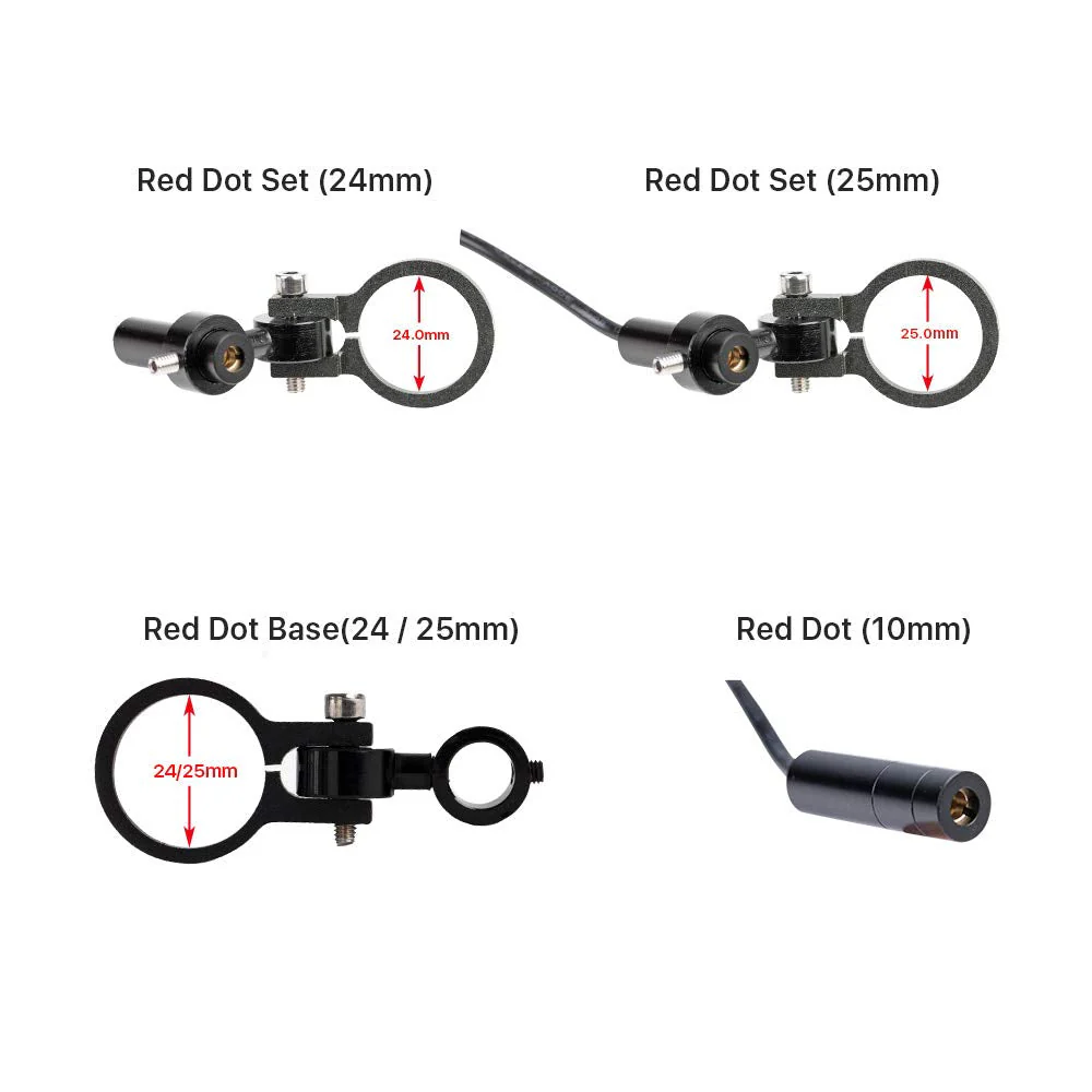 Cloudray Diode Module Red Dot Set Dia. 25mm Positioning DC 5V for E Series DIY Co2 Laser Head Red Dot Set 25mm for E Series - Image 2