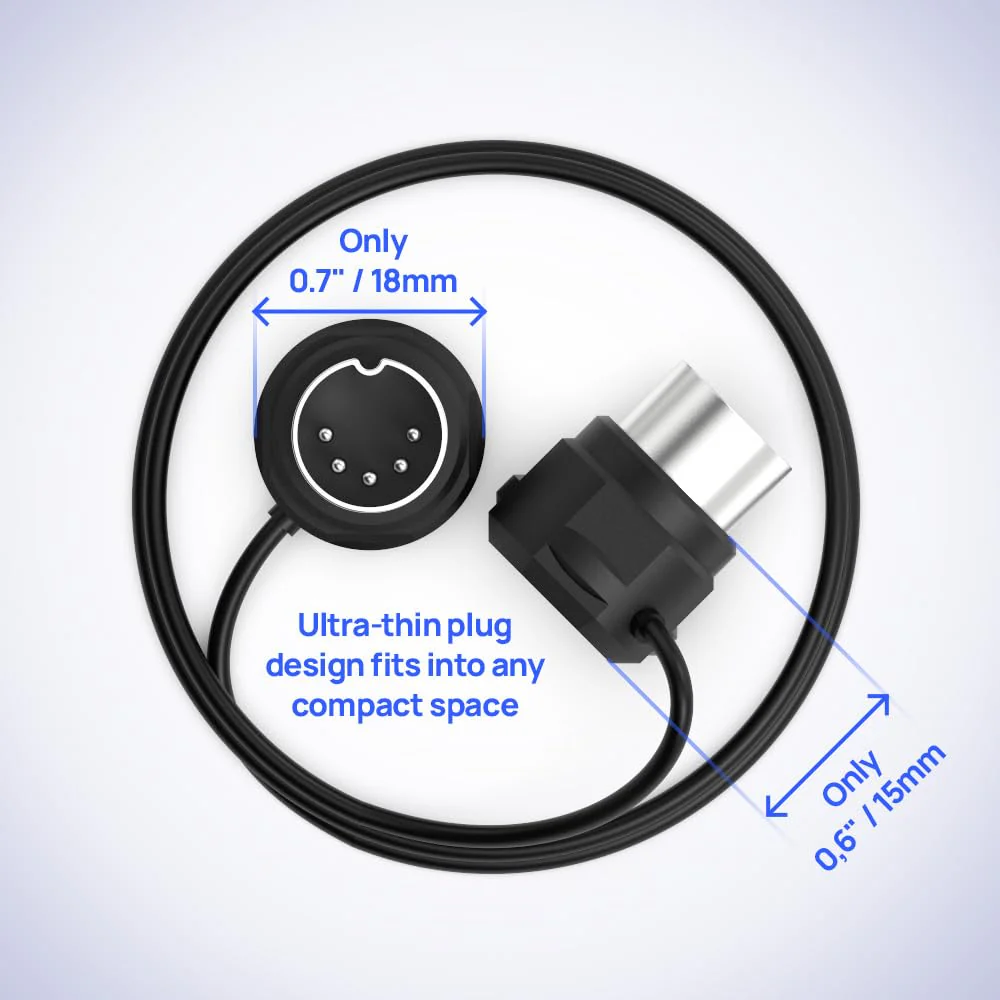 CME MIDI Cable 4-Pack - 3FT / 90cm, 5-pin DIN, Low-Profile - Mirrored 45-Degree Angled Ultra-Thin Plugs for Compact Spaces - Ideal for MIDI Interface, Pedalboard, Keyboard - Image 3