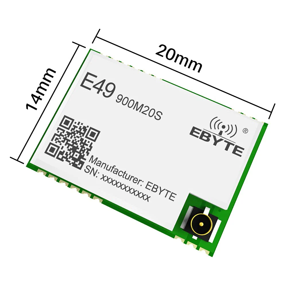 CMT2300A 868/915MHz SMD Wireless Module SPI 20dBm Antennas IPEX / Stamp Hole Distance 3 km E49-900M20S for Smart Home Security UAV Remote Control Monitoring Medical Antomobile Industry - Image 2