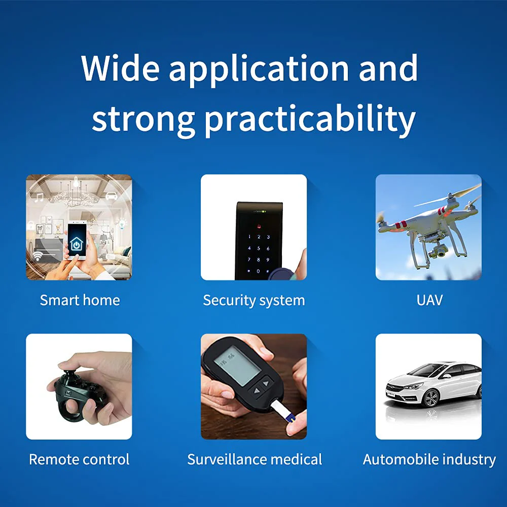 CMT2300A 868/915MHz SMD Wireless Module SPI 20dBm Antennas IPEX / Stamp Hole Distance 3 km E49-900M20S for Smart Home Security UAV Remote Control Monitoring Medical Antomobile Industry - Image 5
