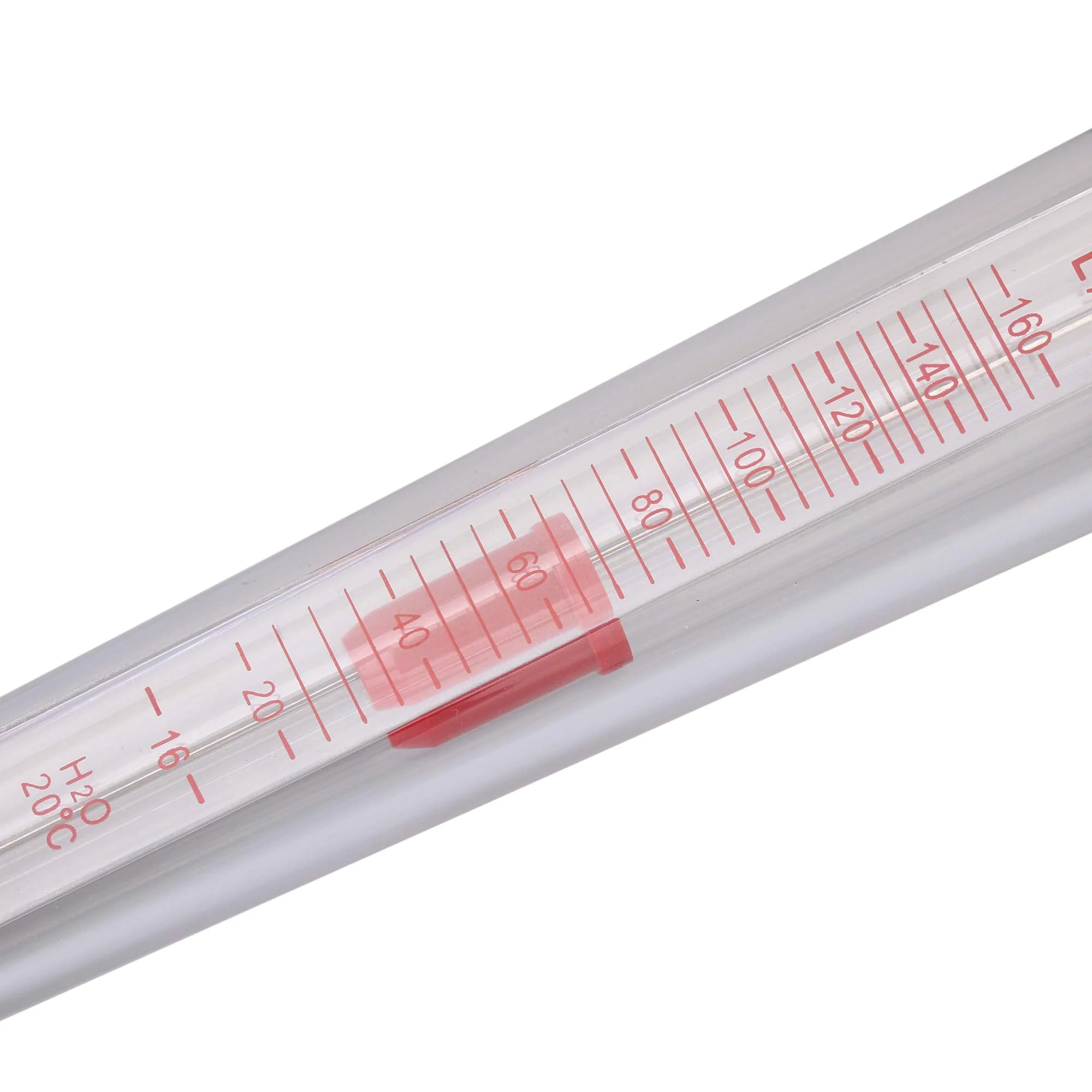 Cnbtr Plastic Water Schwebekörper Flow Sensor Liquid Flow Meter DN15 Tube, multicolour - Image 5