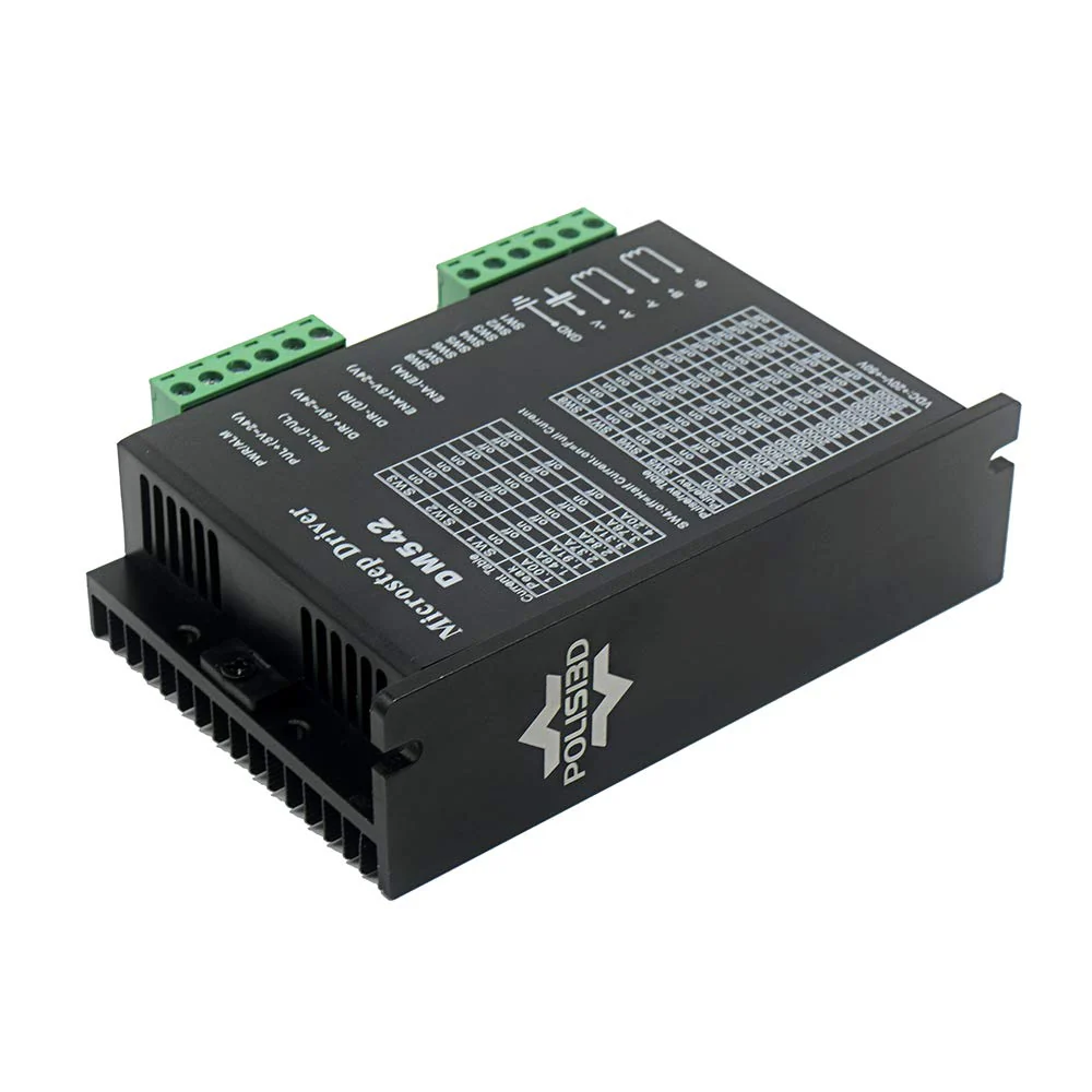 CNC Digital Microstep driver DM542 Stepper Motor Controller 2-phase Digital Stepper Motor Driver 20-50V DC Max 4.2A for Nema 17, Nema 23 and Nema 34 series stepper motor, Replace M542 M542H - Image 8