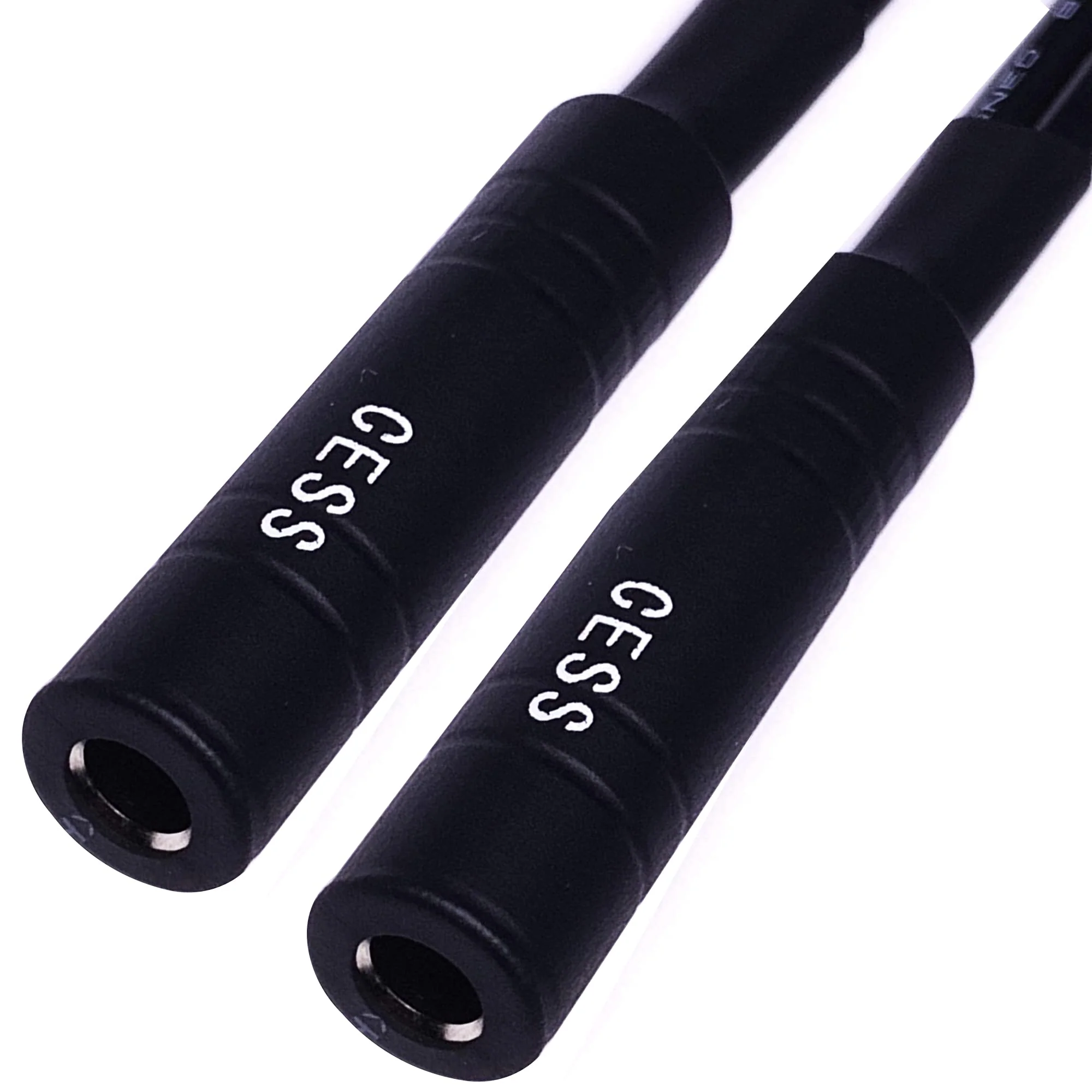 CNCESS CESS-002S Barrier Spade Fork to 1/4 Inch TS Speaker Cable Adapter (Small Spade) (Pack of 2) Small Spade (Pack of 2) - Image 7