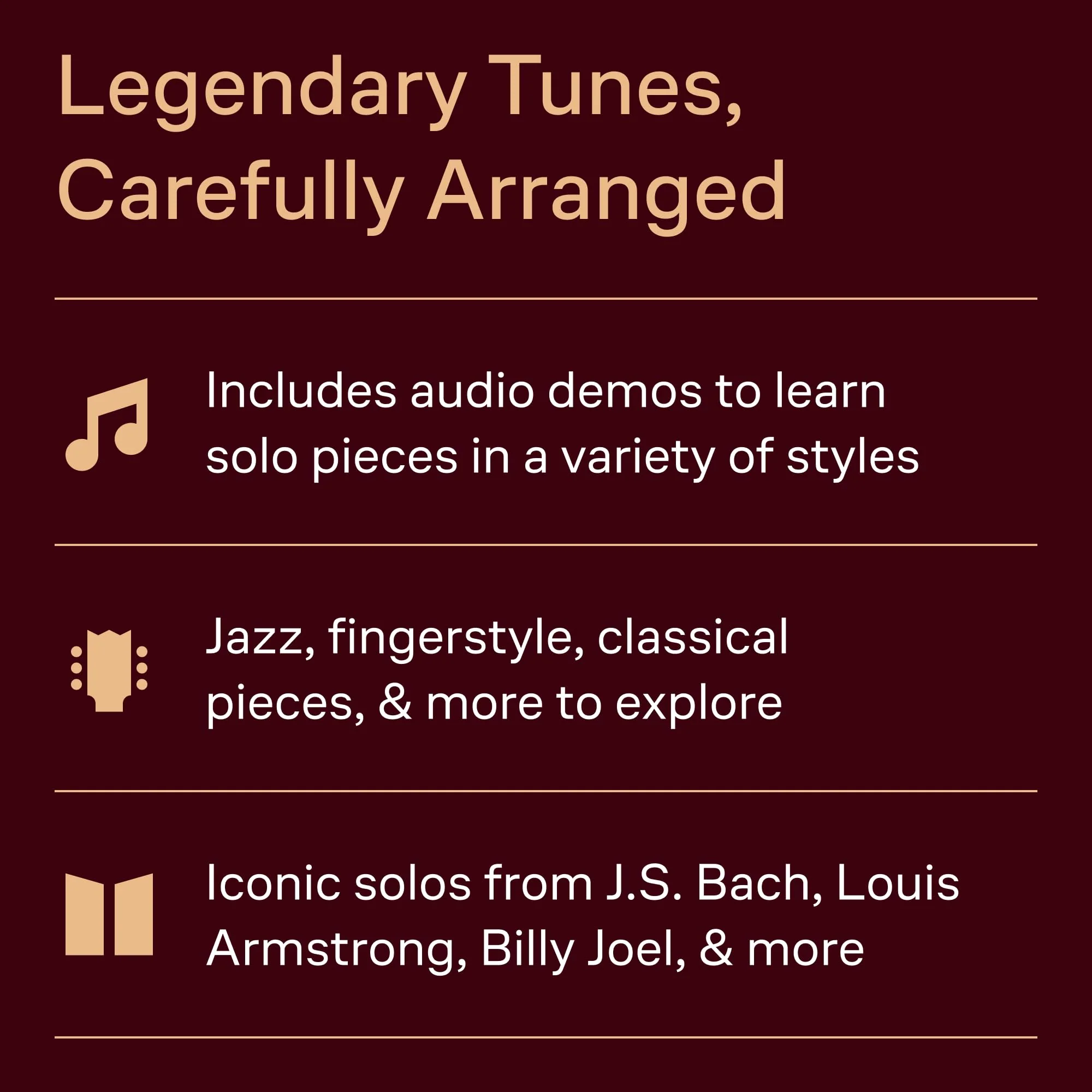 Cocktail Guitar | Essential Anthology of Solo Guitar Arrangements | 24 Classic Songs in Tablature and Standard Notation | Includes Online Audio with Slowdown and Looping Features - Image 4