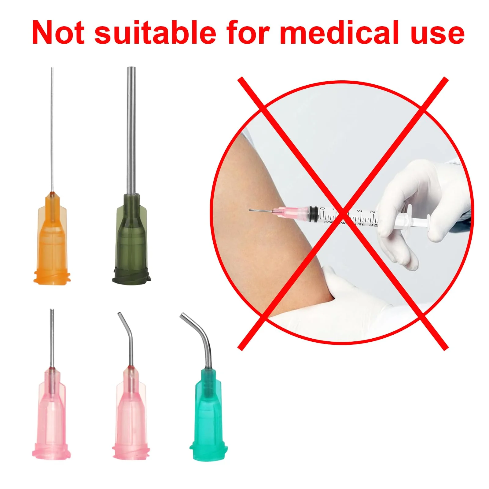 Colostrum Syringe Set, 1 ml, 3 ml, 5 ml, 10 ml, Dosing Syringe with Blunt Needle and Cap, Reusable Syringe, Plastic Syringe for Animal Feeding, Industry, Laboratory, Pack of 15 - Image 5