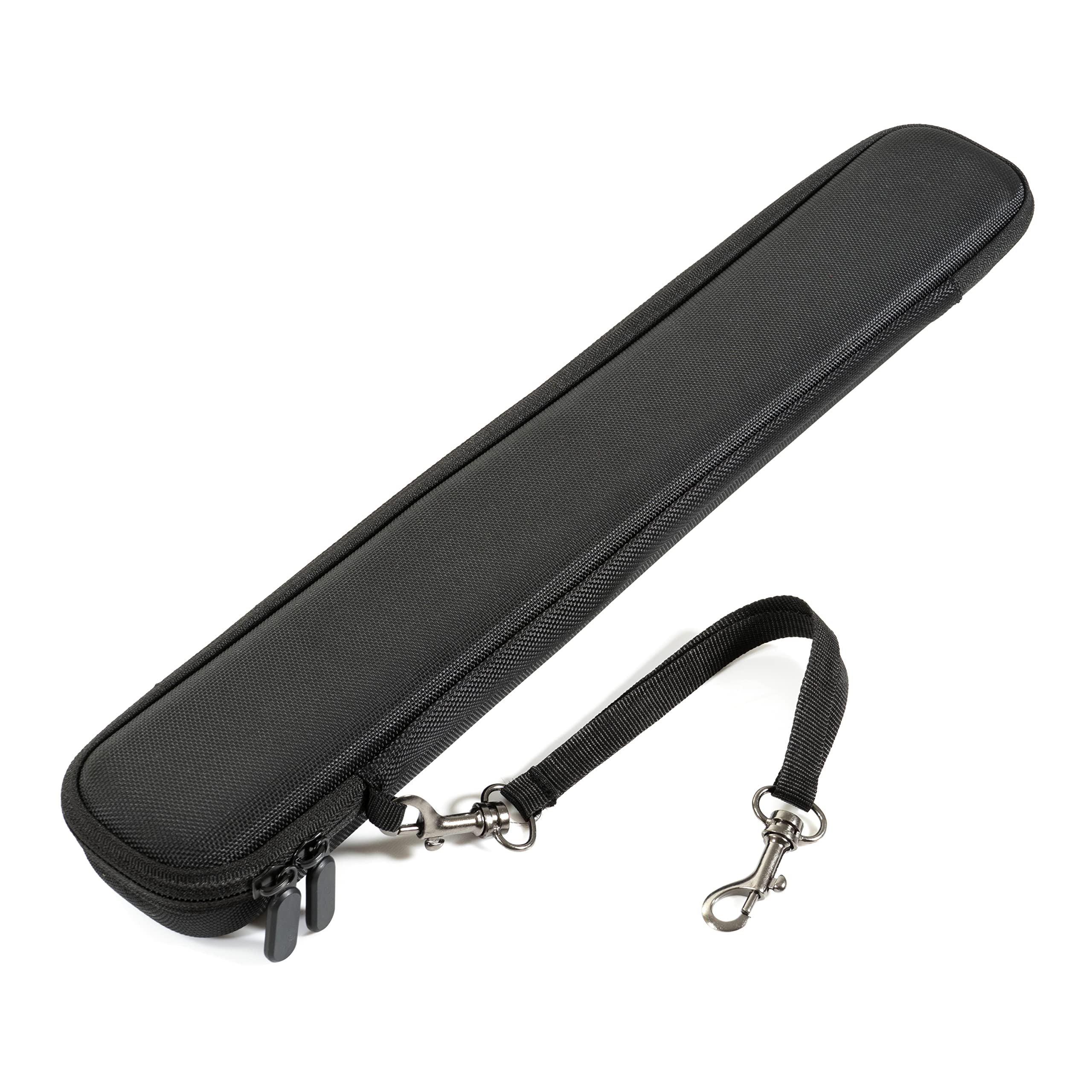 Conductor Baton Case - Black Holder with Carrying Strap - Adjustable Inserts - Complete with Small Accessory Storage Case - Image 6