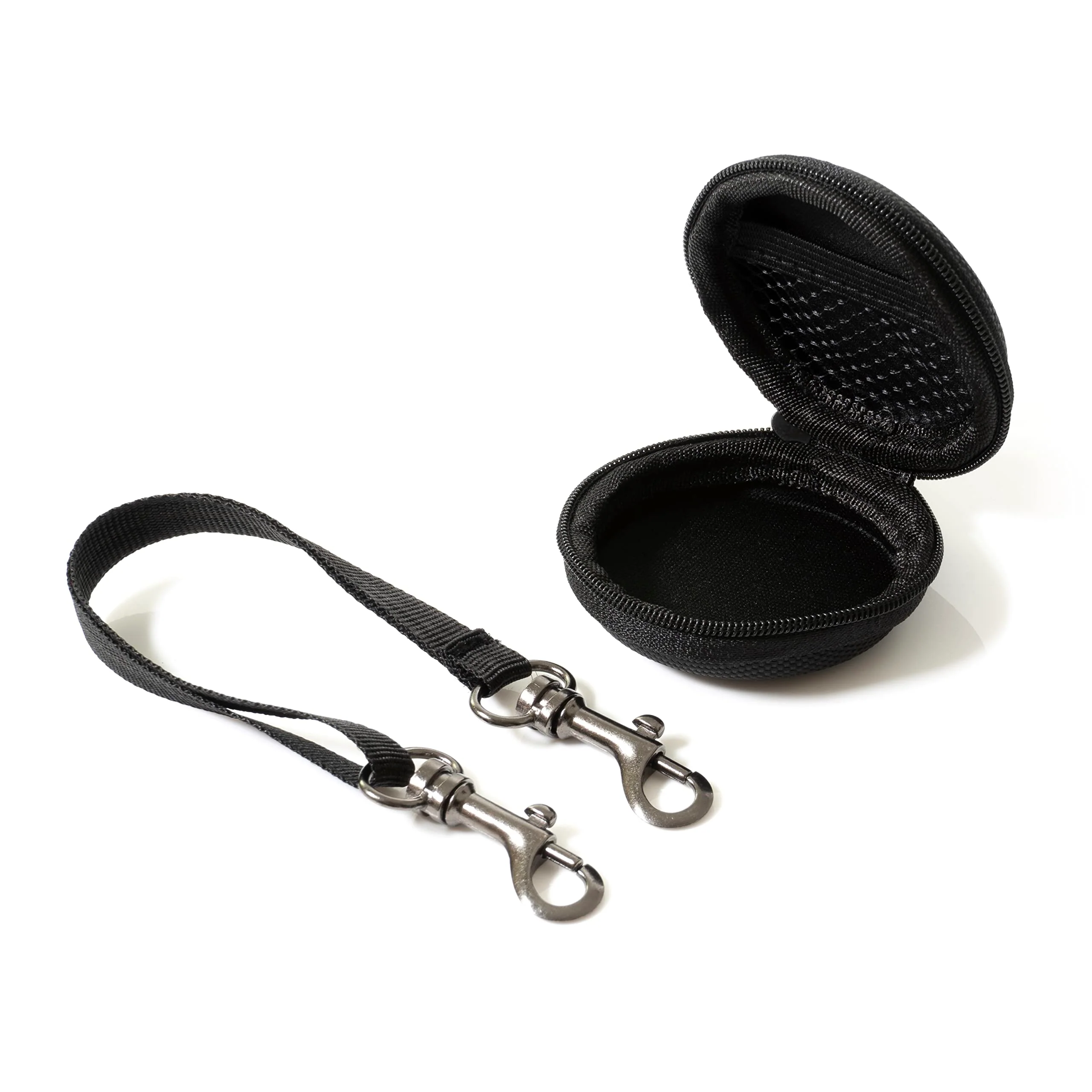 Conductor Baton Case - Black Holder with Carrying Strap - Adjustable Inserts - Complete with Small Accessory Storage Case - Image 7