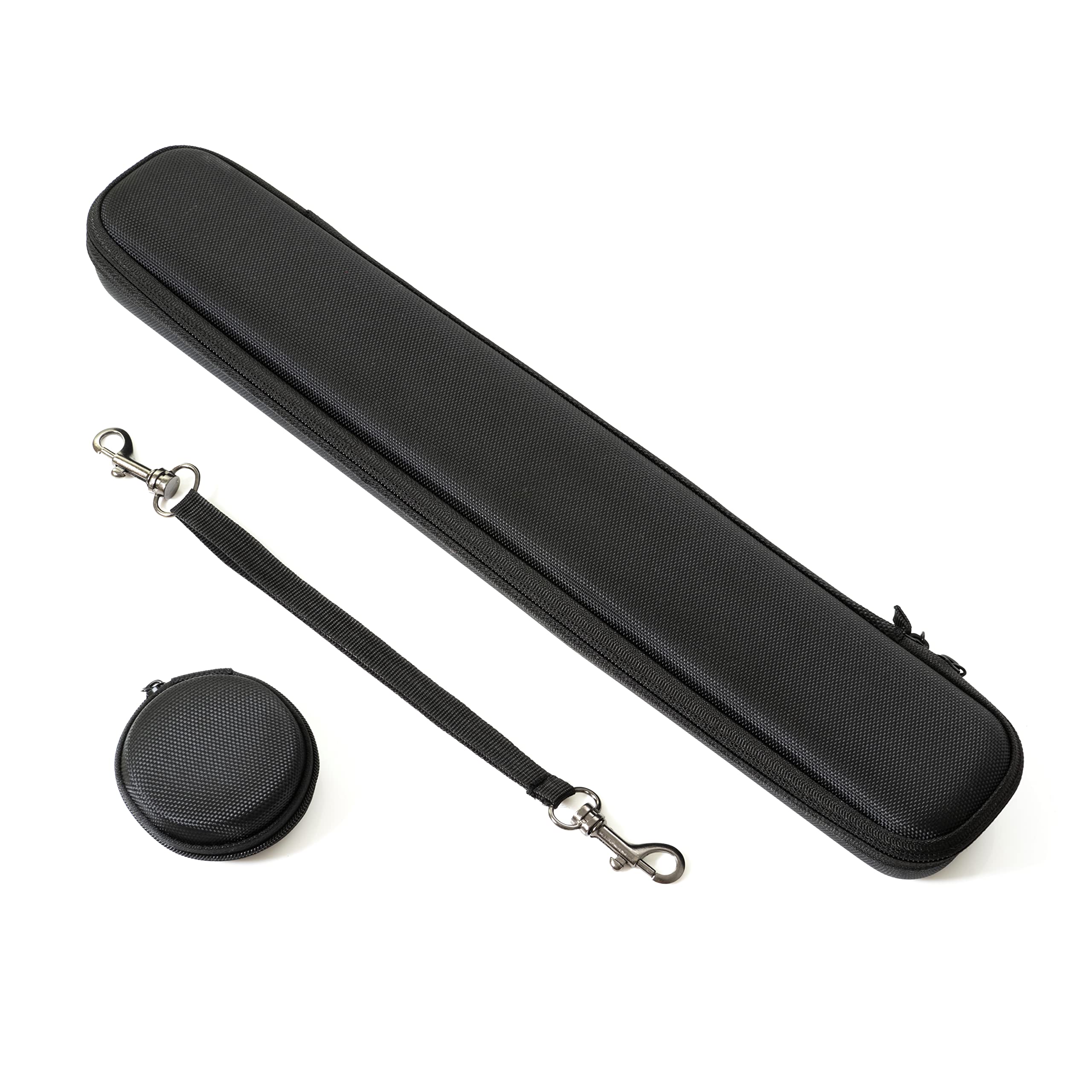 Conductor Baton Case - Black Holder with Carrying Strap - Adjustable Inserts - Complete with Small Accessory Storage Case - Image 8