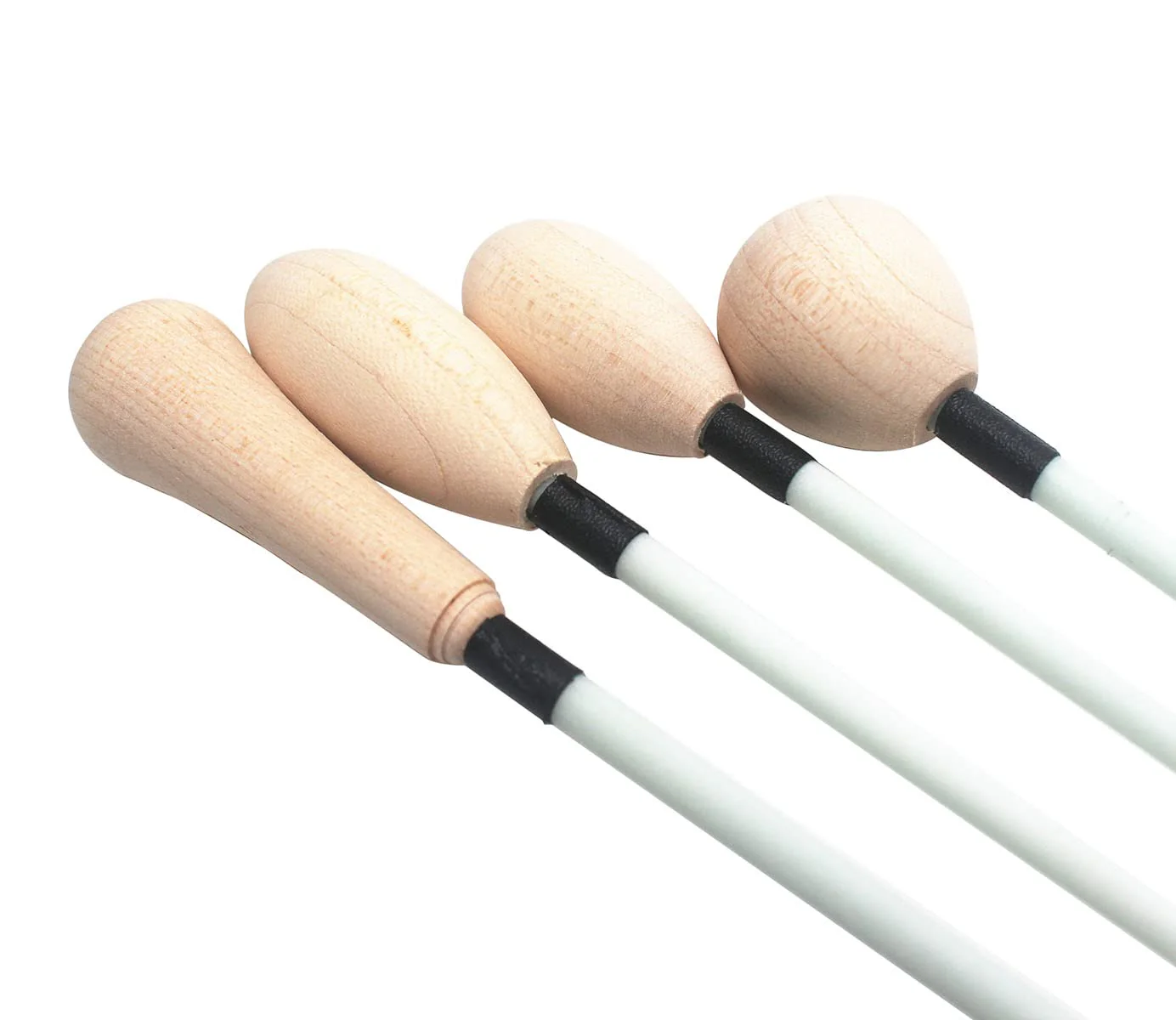 Conductor Orchestra Baton 15" Music Conductor Baton with Solid Wood Handle 4pcs - Image 2