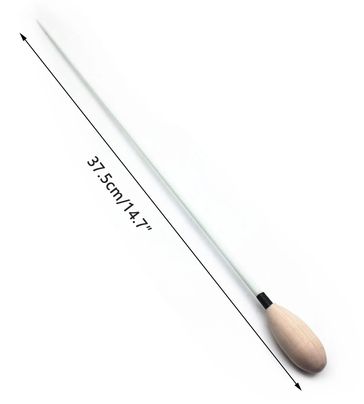 Conductor Orchestra Baton 15" Music Conductor Baton with Solid Wood Handle 4pcs - Image 3