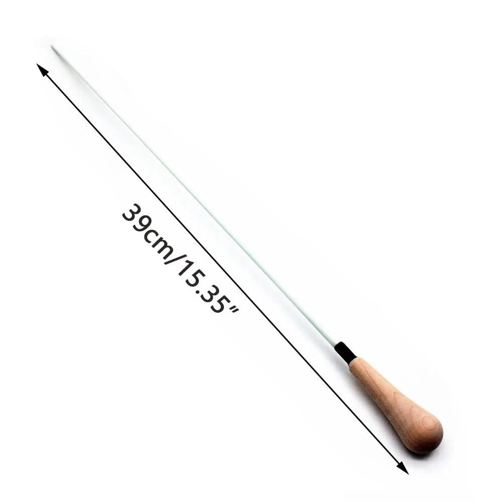 Conductor Orchestra Baton 15" Music Conductor Baton with Solid Wood Handle 4pcs - Image 6