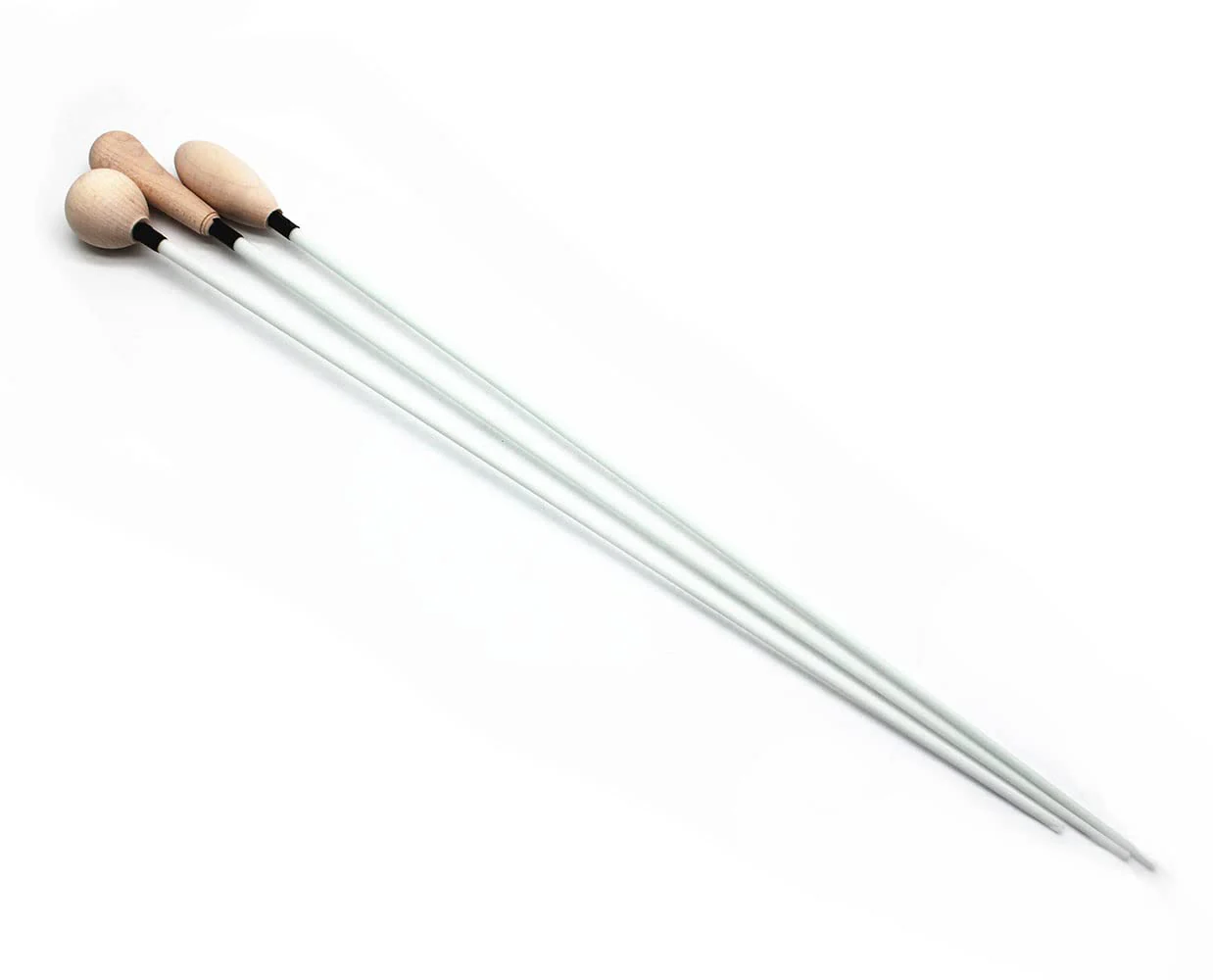 Conductor Orchestra Baton 15" Music Conductor Baton with Solid Wood Handle 4pcs - Image 7