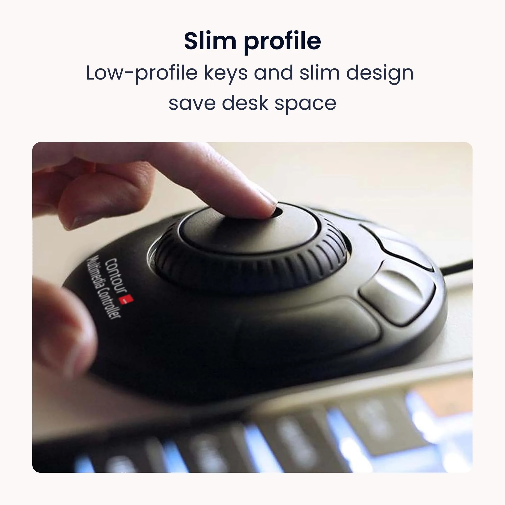 Contour Design ShuttleXpress - Editing Shuttle with 5 Programmable Buttons - Ergonomic Video Editing Equipment Compatible with Mac and PC Systems - Image 5