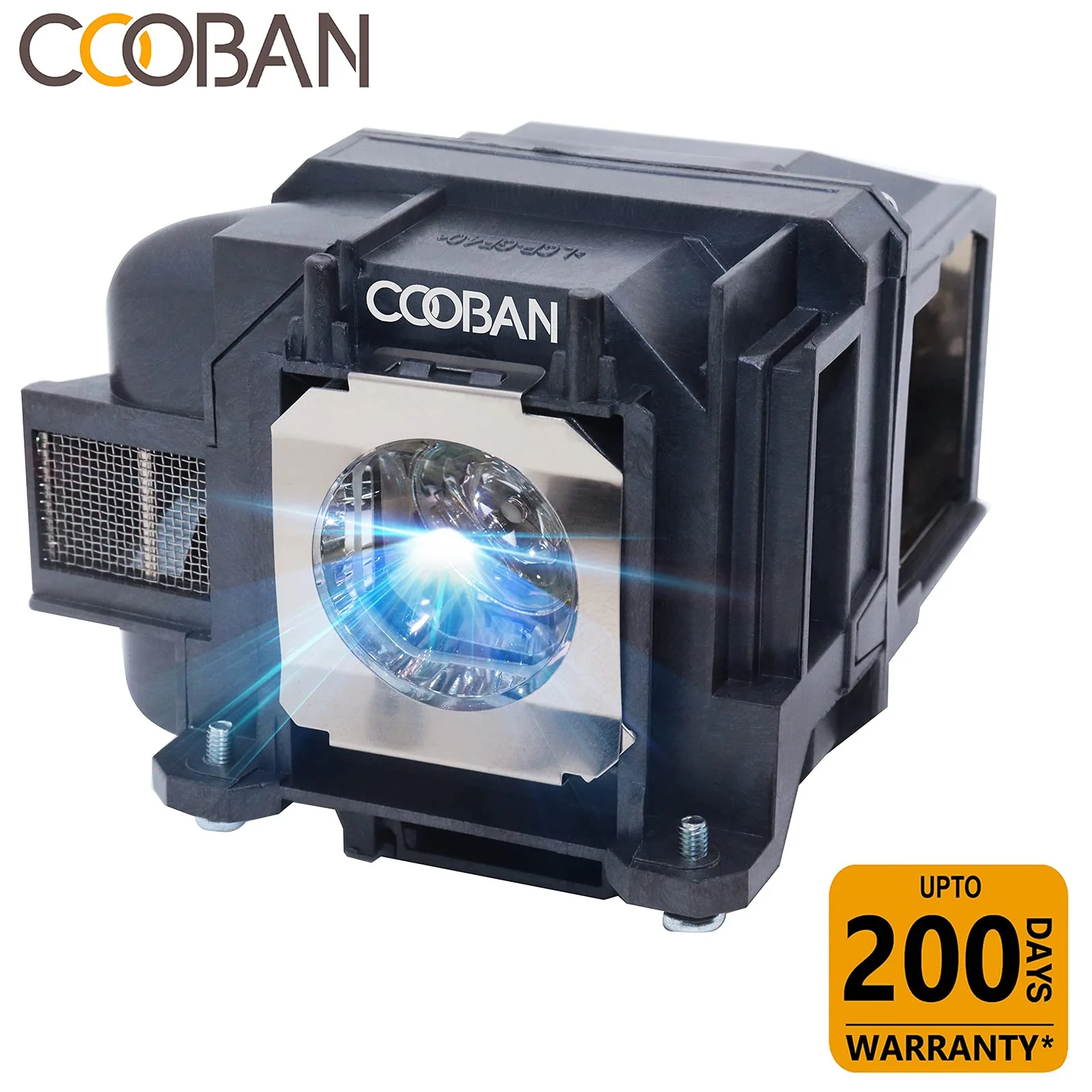 COOBAN ELPLP88 /V13H010L88 Replacement Projector Lamp Bulb with Housing for Epson PowerLite Home Cinema 2040 /PowerLite Home Cinema 2045 1040 2045 740HD 640, EX7240 EX3240 EX9200 VS240 H719A EB-U04 - Image 2