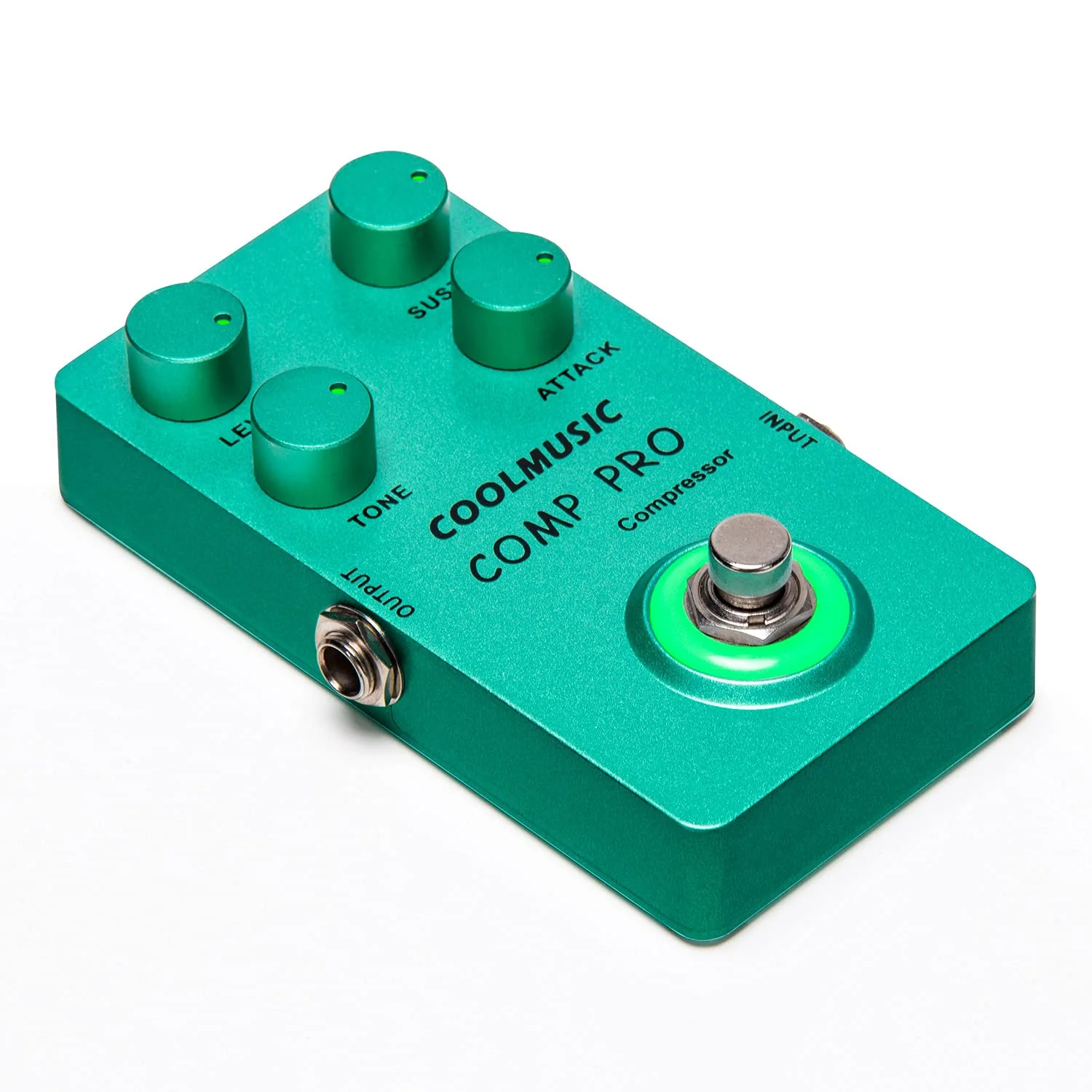 COOLMUSIC C-CS01 Compressor Pedal, Comp Guitar Pedal Compression Effect Electric Guitar and Bass True Bypass - Image 5