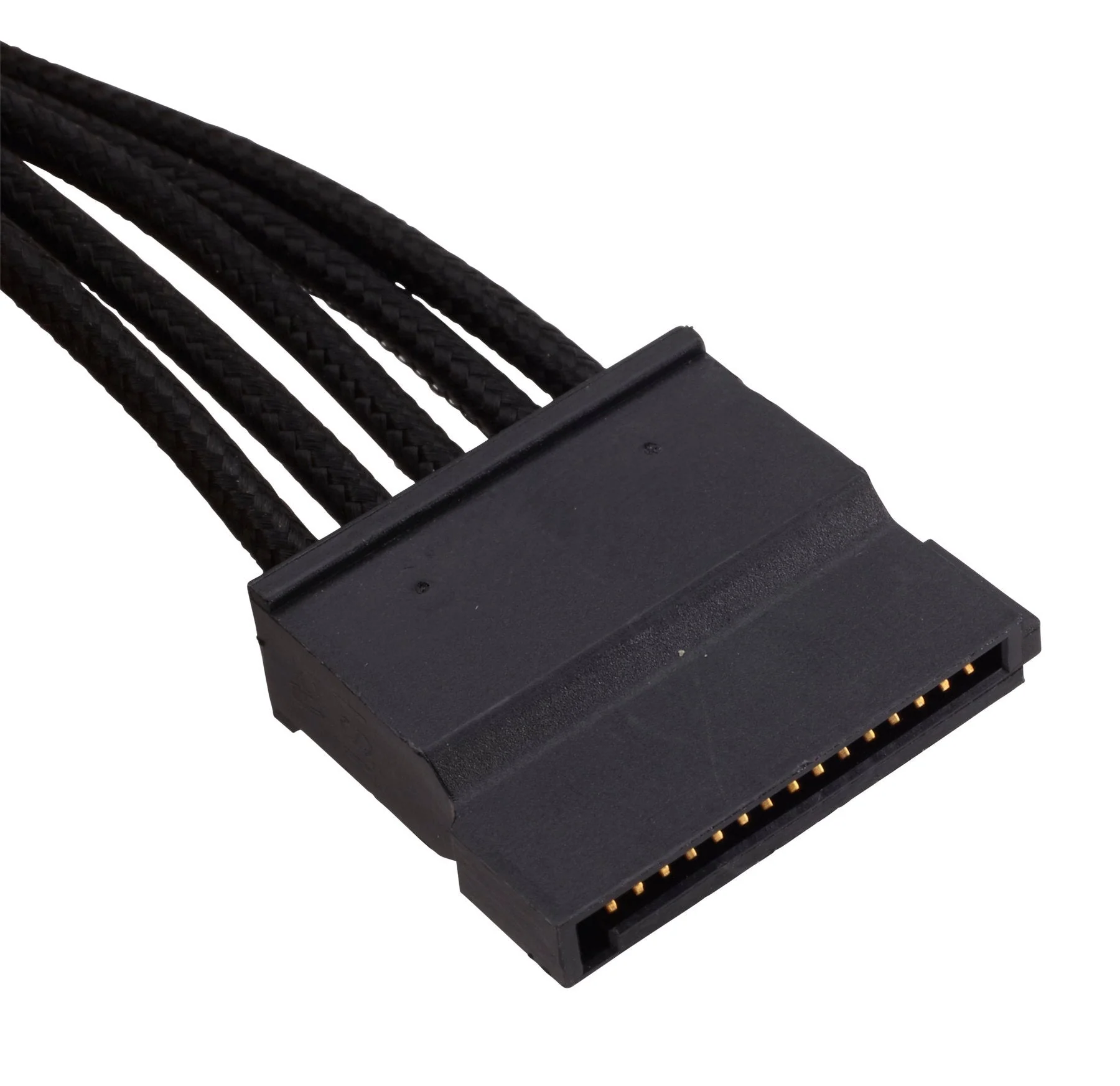 Corsair CP-8920186 Premium Individually Sleeved SATA Cable, Black PSUs 29.5 inches - Image 2