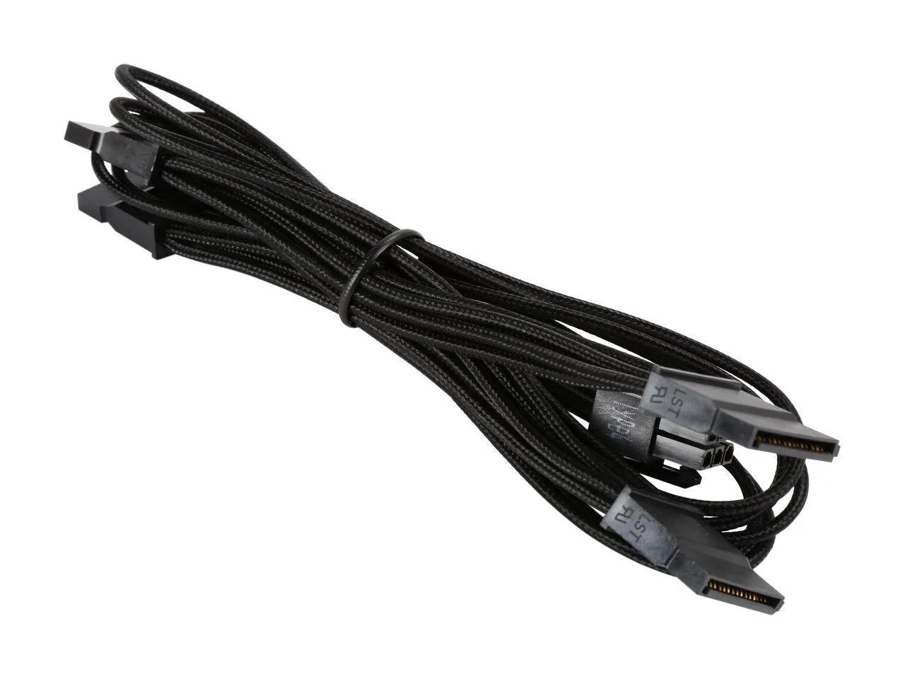 Corsair CP-8920186 Premium Individually Sleeved SATA Cable, Black PSUs 29.5 inches - Image 3
