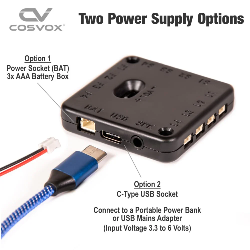 Cosplay Sound Effects Module. DIY Recordable Audio MP3 Sound Chip with 4 Push Buttons, 8MB Memory. Add Sound Effects or Music to Your Cosplay Costume Accessories, Crafts, Props and Replicas. - Image 5